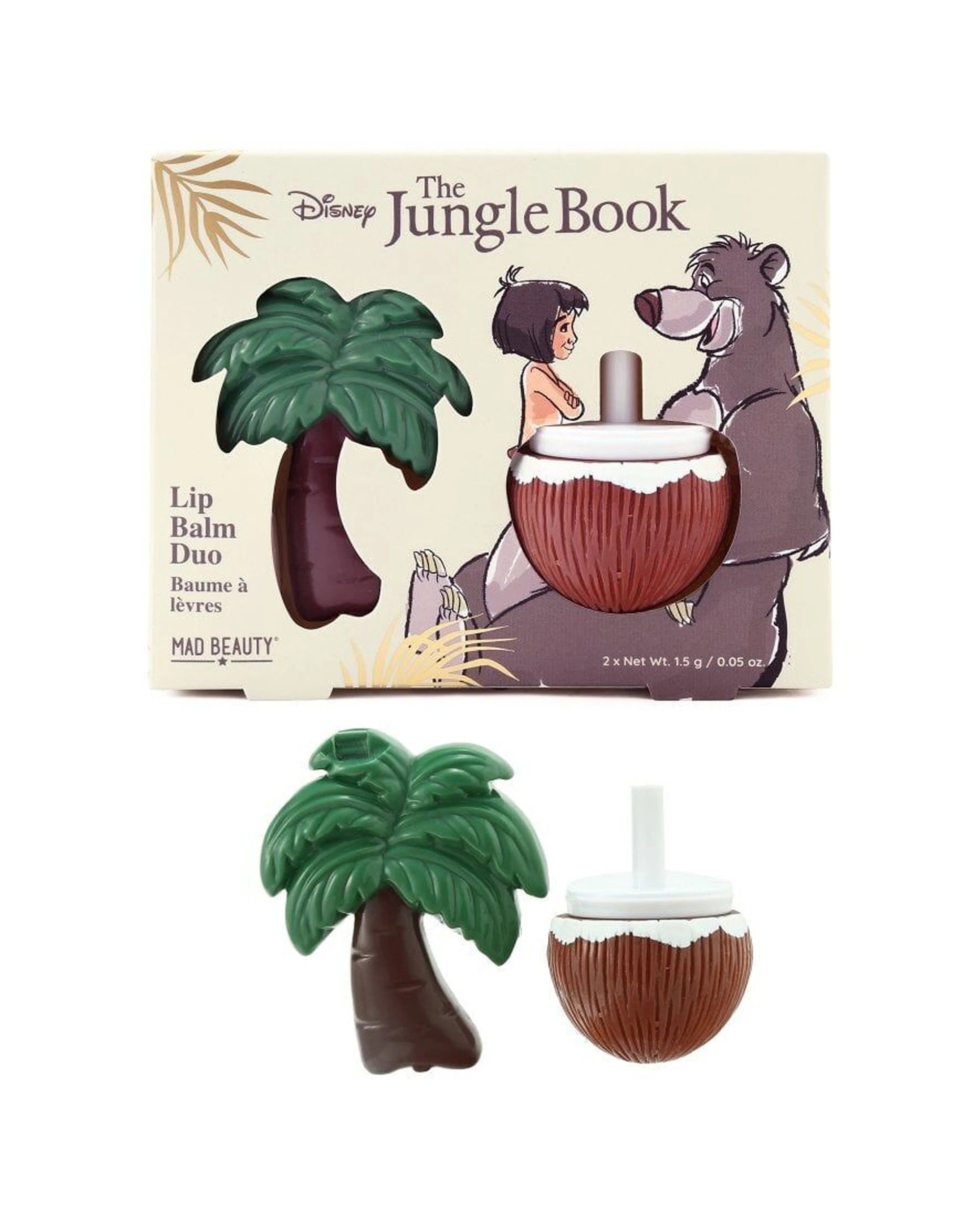 4 Disney The Jungle Book Scented Hydrating Lip Balm Duo Coconut Vanilla 2PK - Multi, 4 of 4