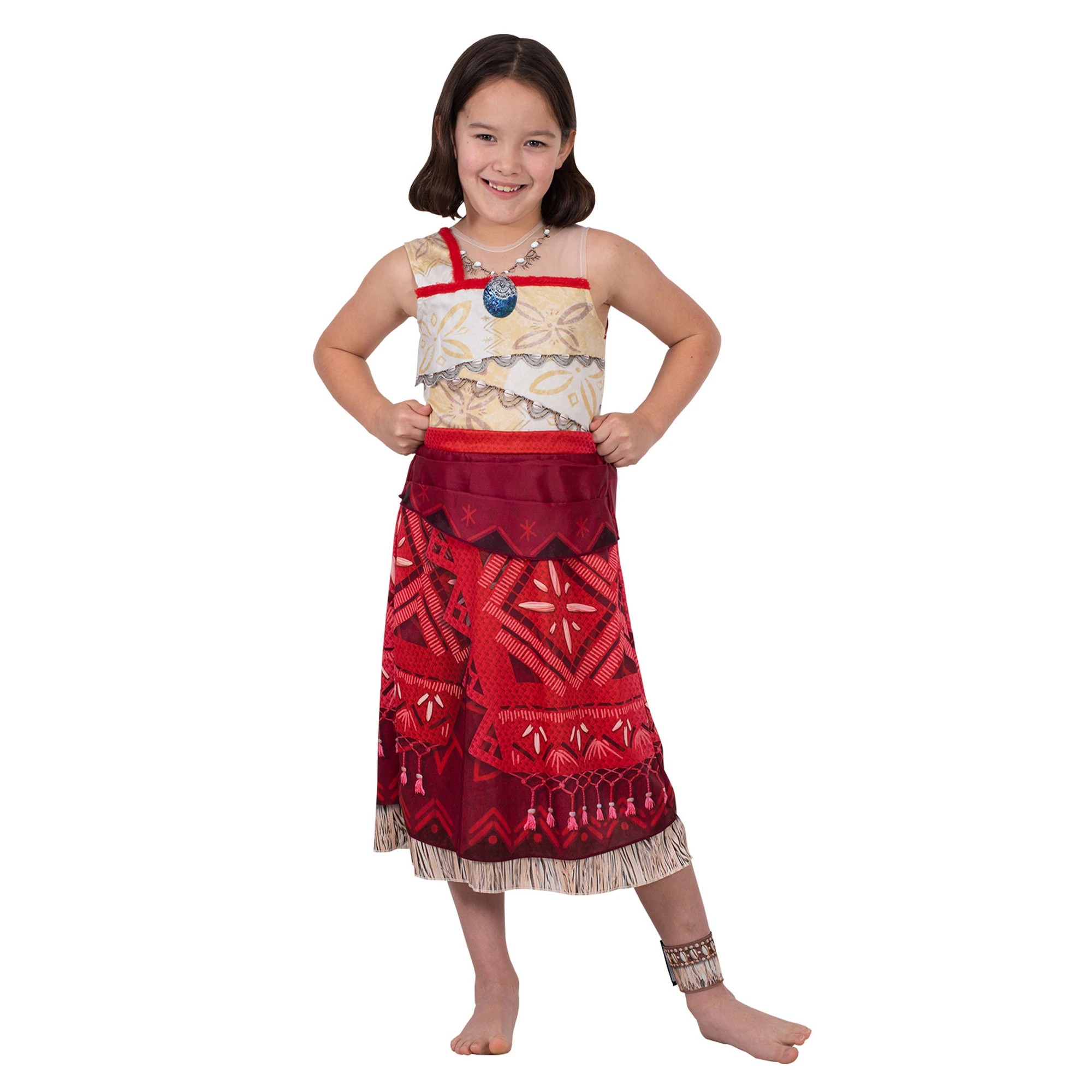 4 Disney Moana 2 Deluxe Costume , Ages 6 - 8 - Multi, 4 of 4
