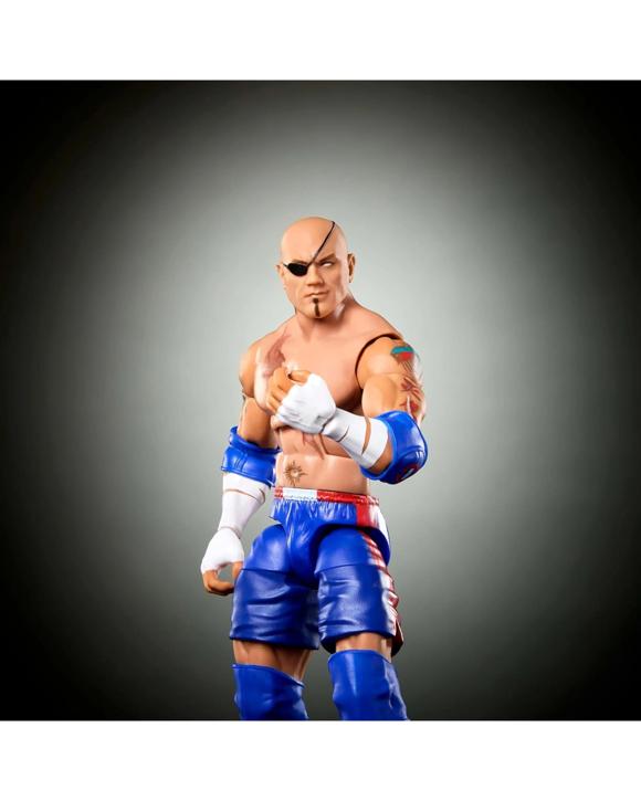 WWE X Street Fighter Elite Collection Batista as Sagat 6 inch Action Figure