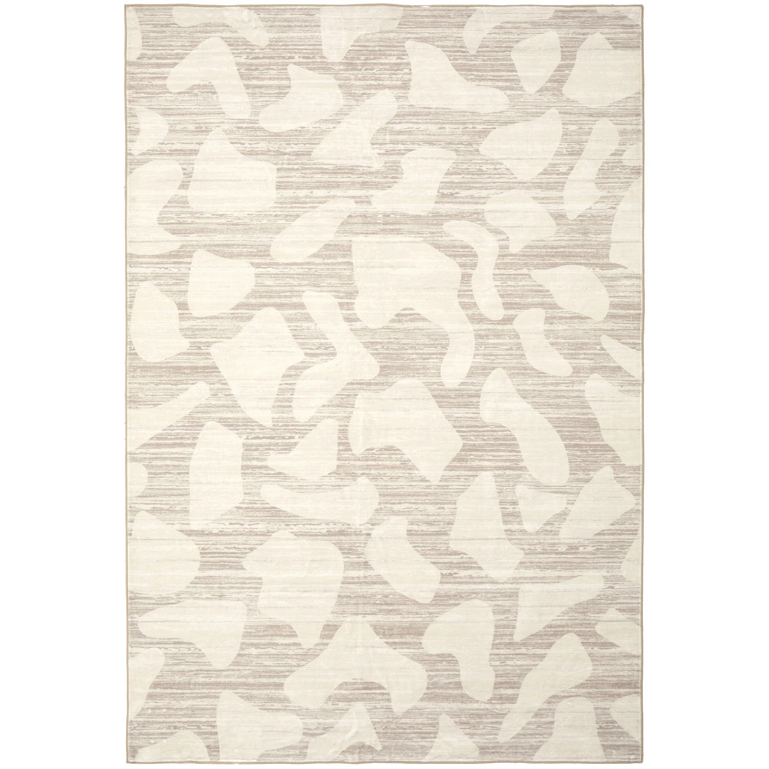 1 Common Ground Rugs Vitality Alora Washable 320x230cm - Extra Large Floor Rug - Natural, 1 of 7