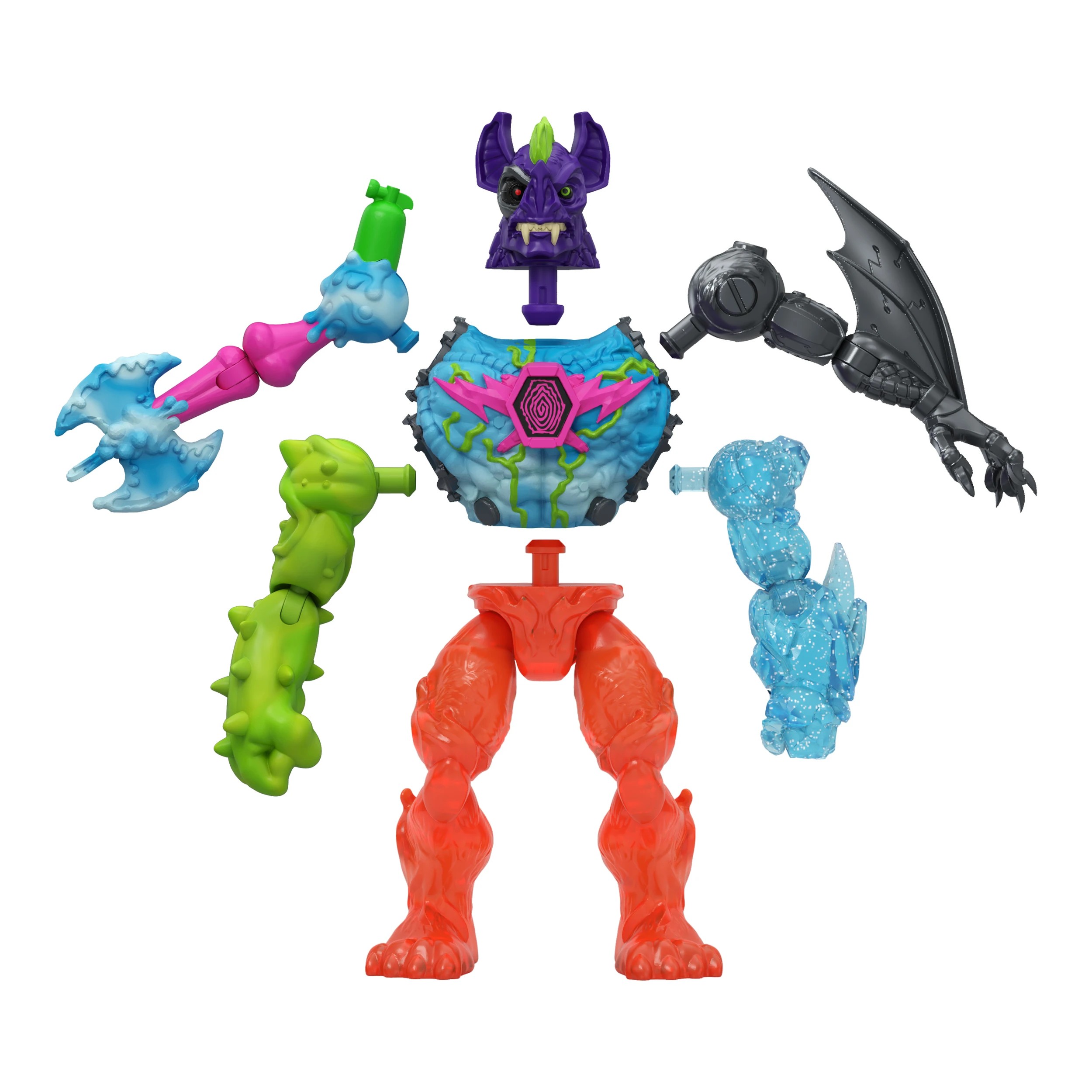 6 MrBeast Lab Hybrids 5 Mix & Match Figures Mega Pack, 6 of 11