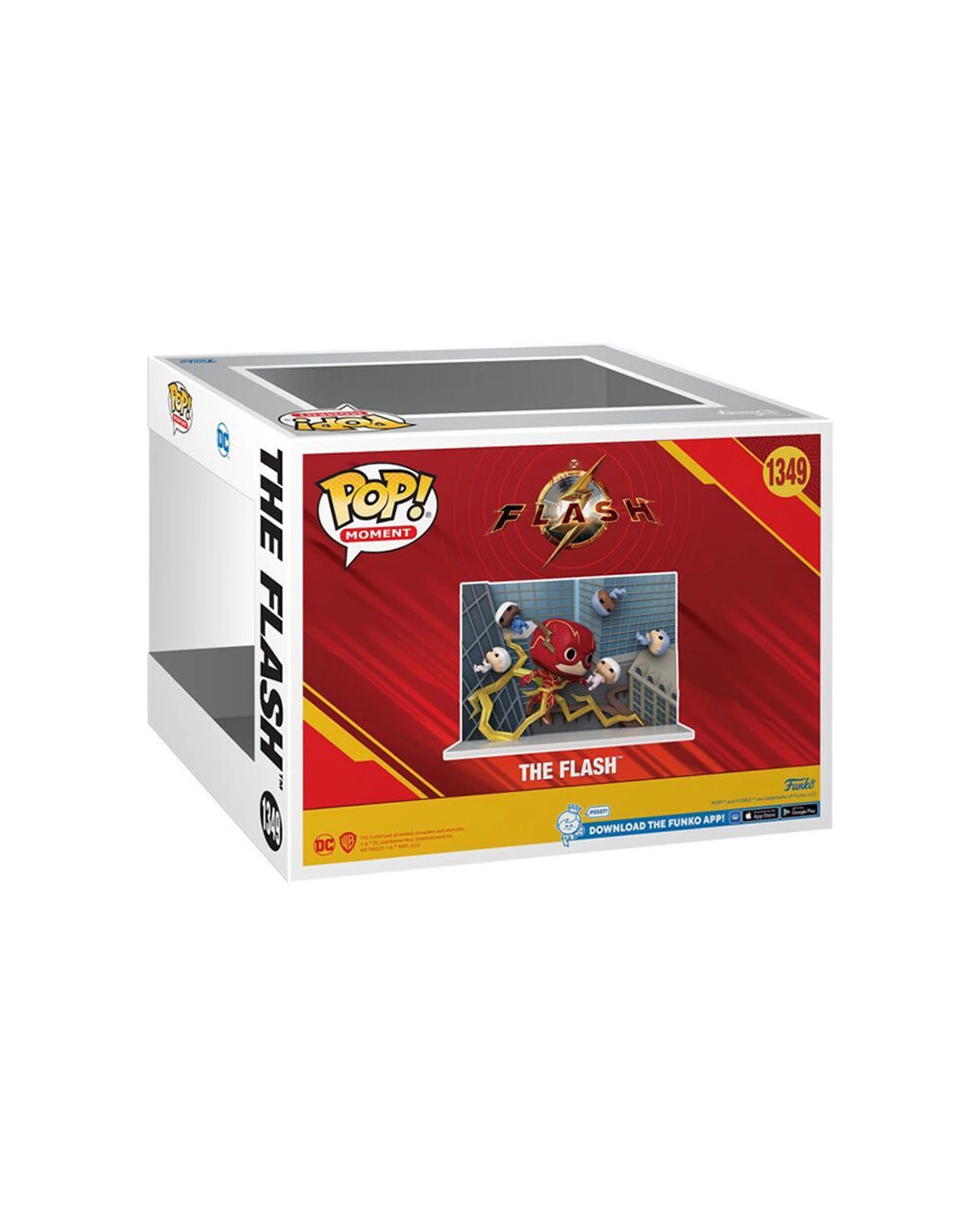 3 The Flash 2023 Funko Pop Moment Action Figure Vinyl 6 Inch Collectible - Red, 3 of 3