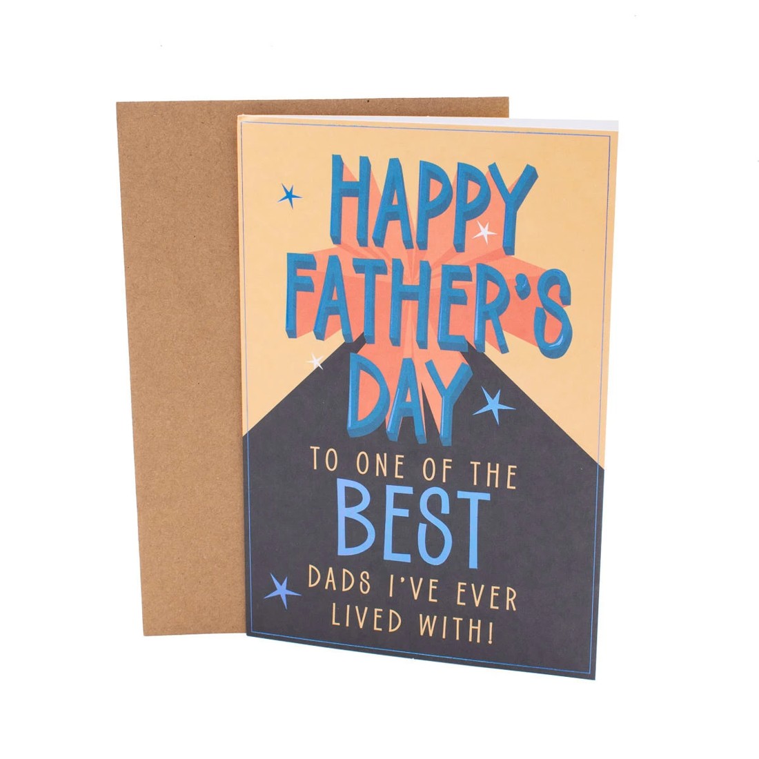 1 Hallmark Cheeky Father's Day Card - One of the Best Dad's I've Ever Lived With, 1 of 3