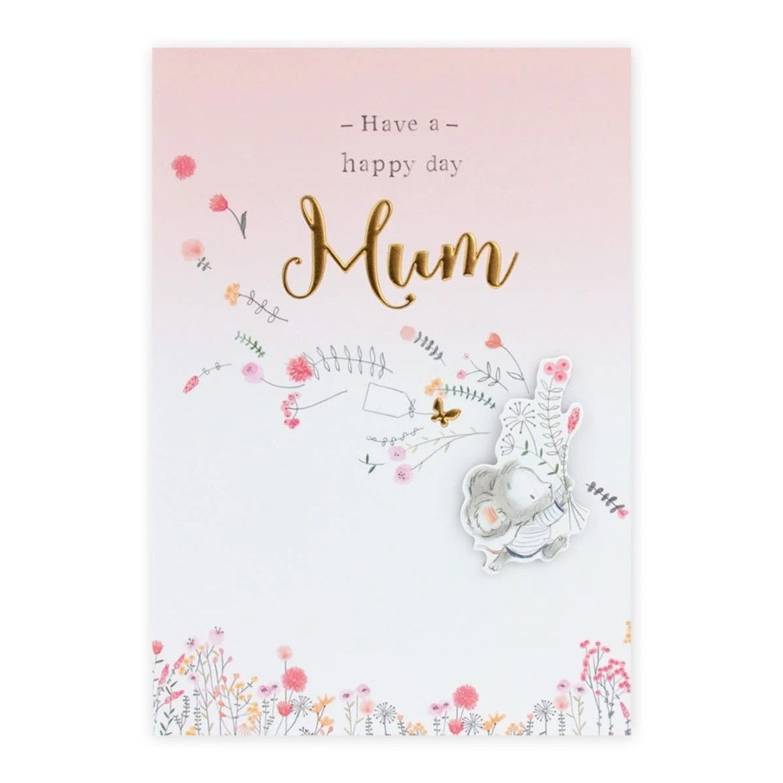 3 Connections from Hallmark Birthday Card for Mum - Little Field Mouse, 3 of 3