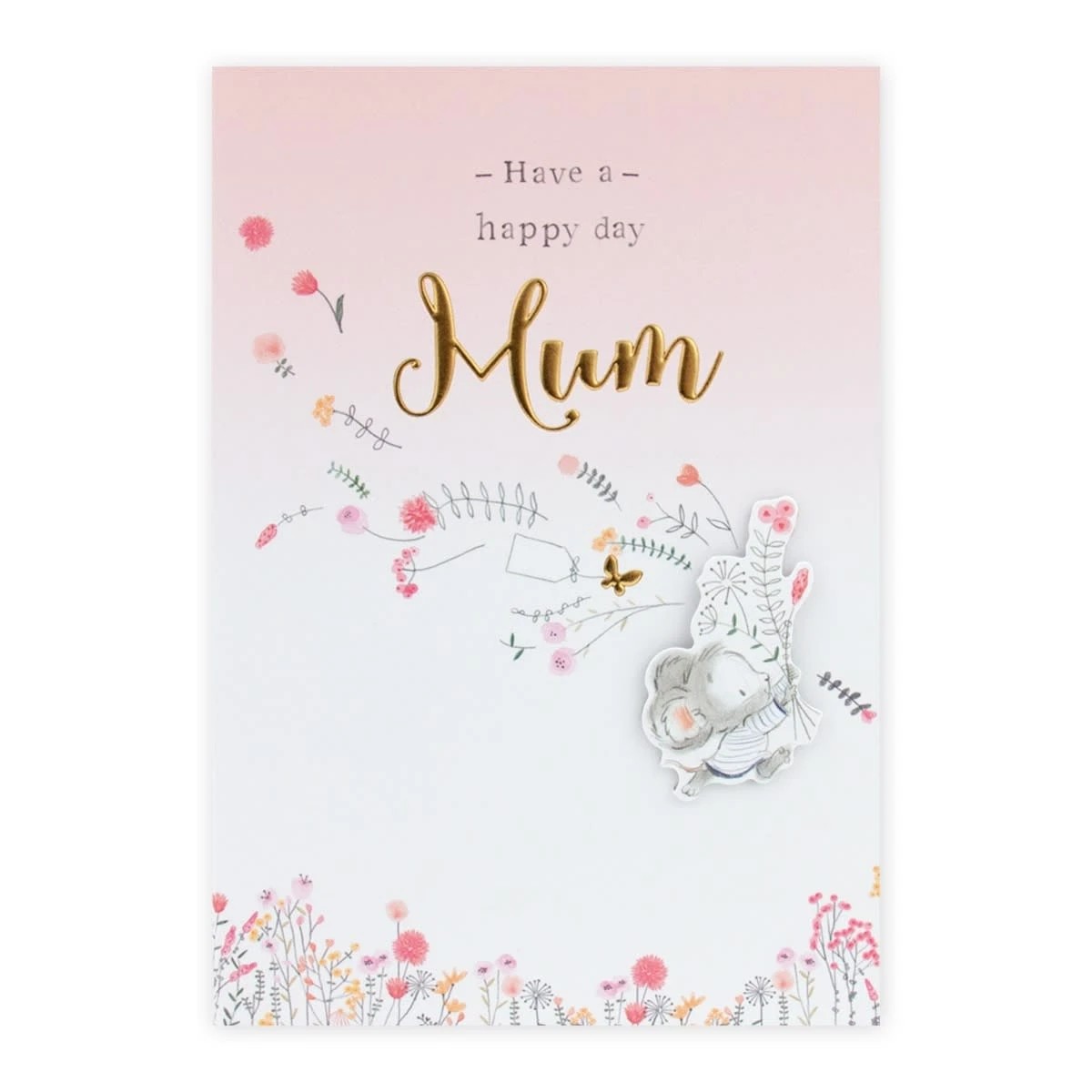 3 Connections from Hallmark Birthday Card for Mum - Little Field Mouse, 3 of 3