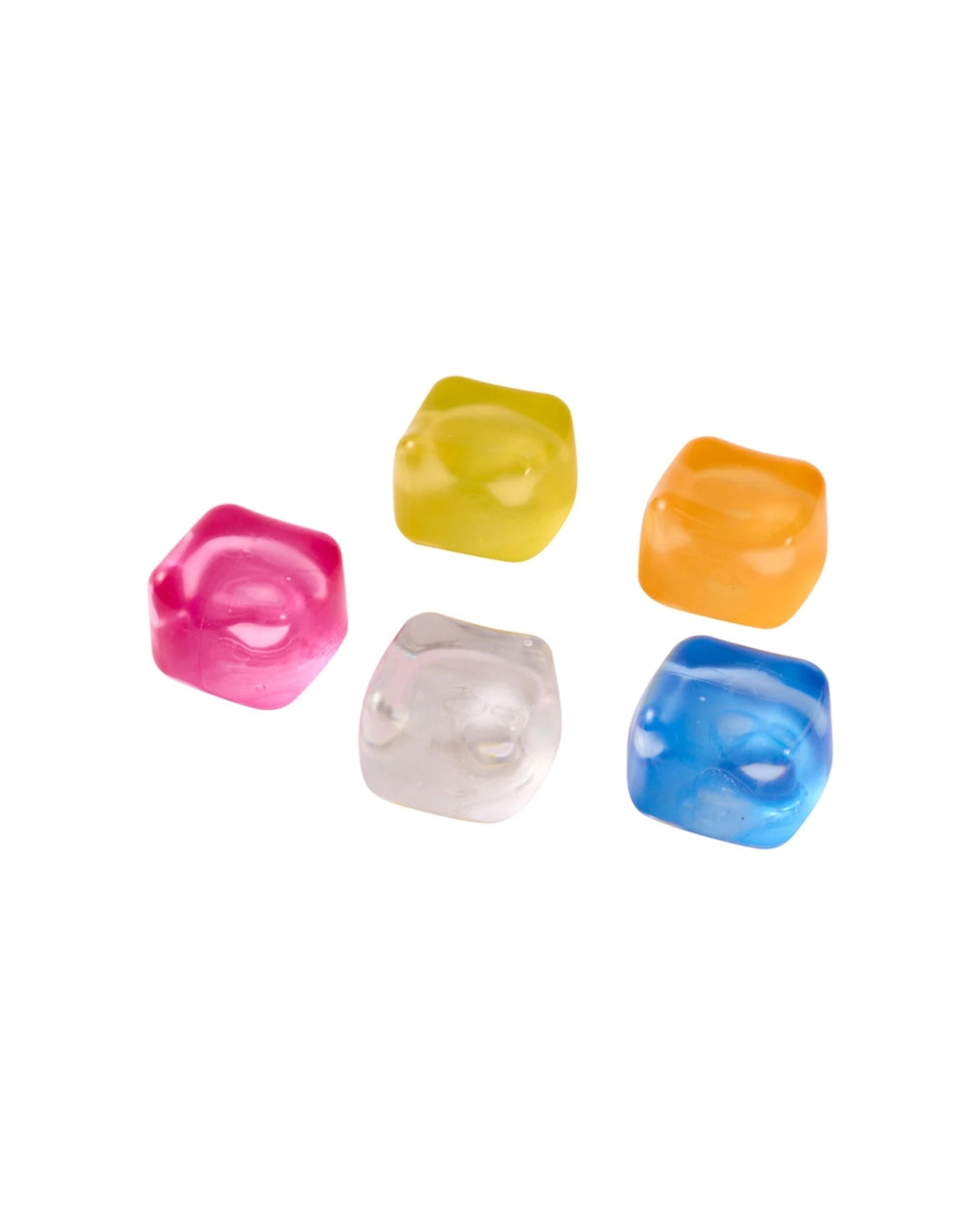 1 J'Adore Fun Cube Squishy Sensory Stress Relief Toy Relaxing Playtime Soft Foam Stress Toy - Multi, 1 of 3