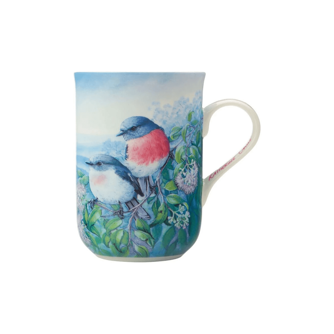 1 Maxwell & Williams Birds Of Australia Bone China Mug 300ml Rose Robin
 - Multi, 1 of 3