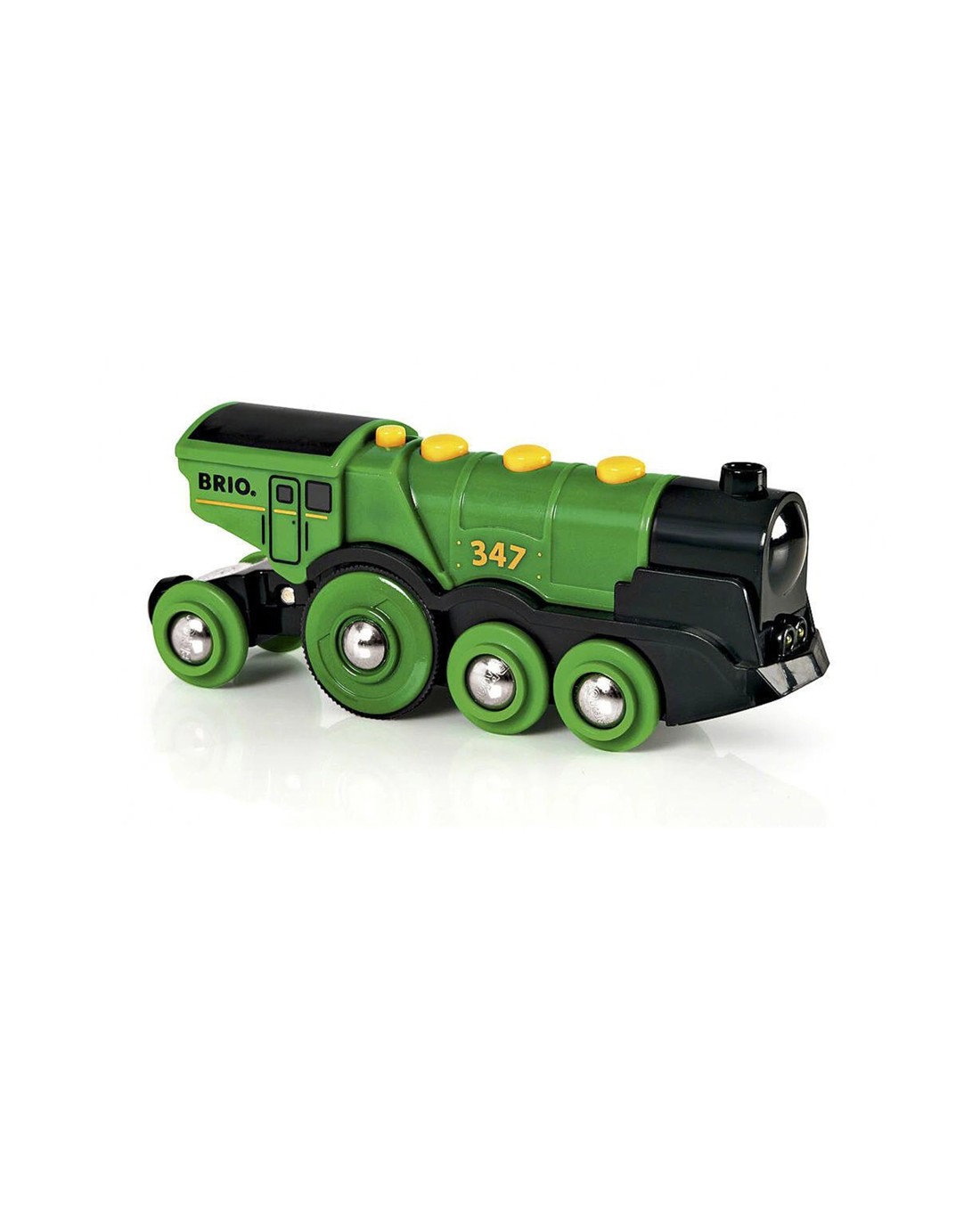 Brio Big Green Action Locomotive Kids Childrens Play Toy Wooden - Green ...