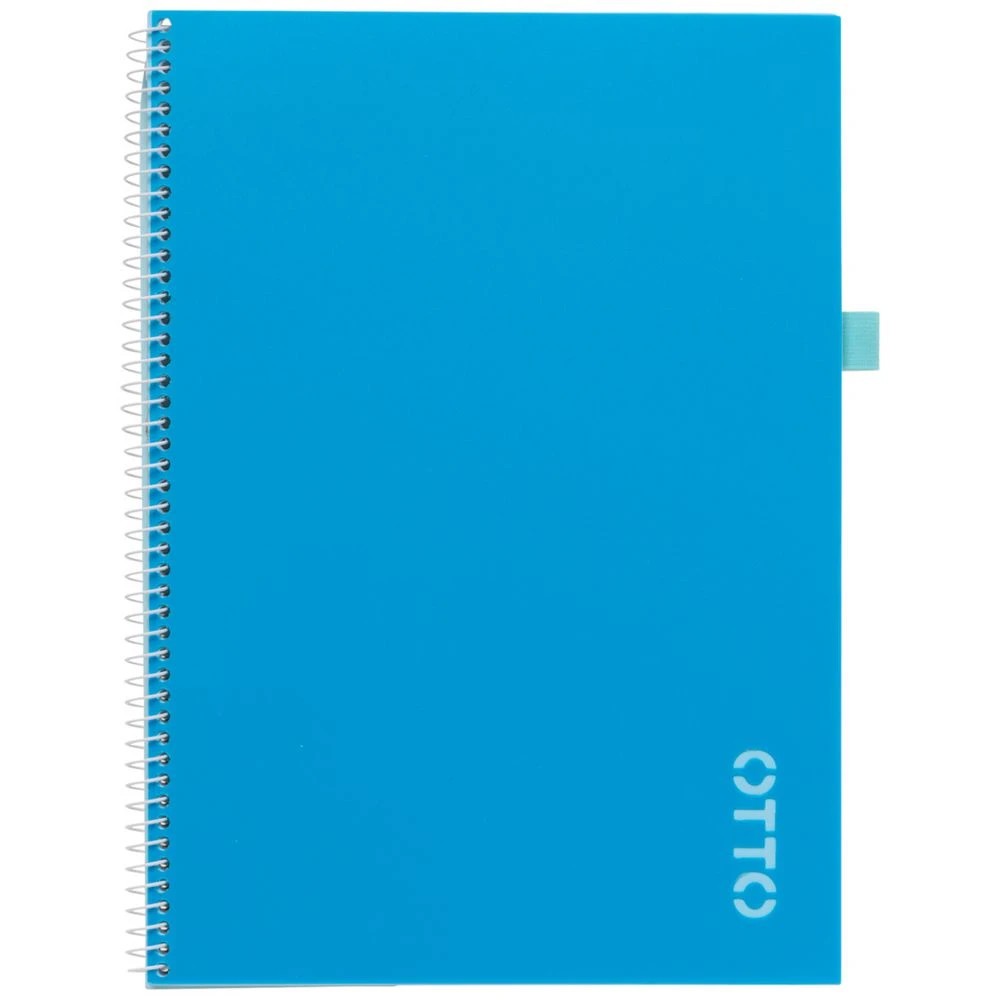 2 Otto A4 Recycled Notebook 120 Page Blue, 2 of 5