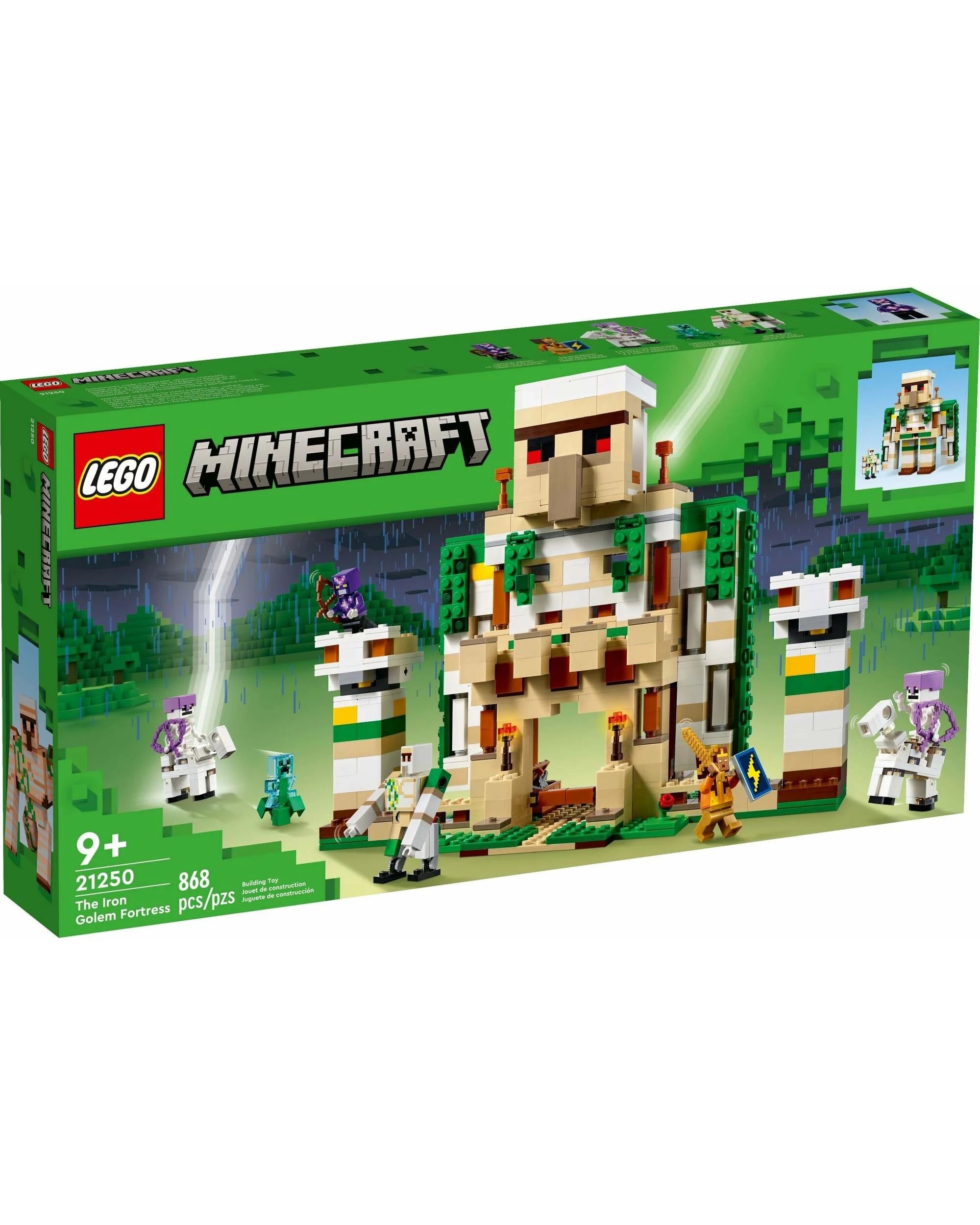 1 LEGO Minecraft 21250 The Iron Golem Fortress, 1 of 5