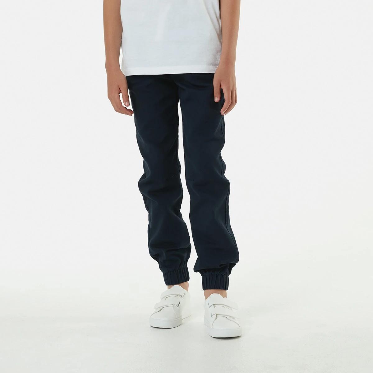 1 Pull On Bow Leg Cuff Pants Sky Cptn, 1 of 8