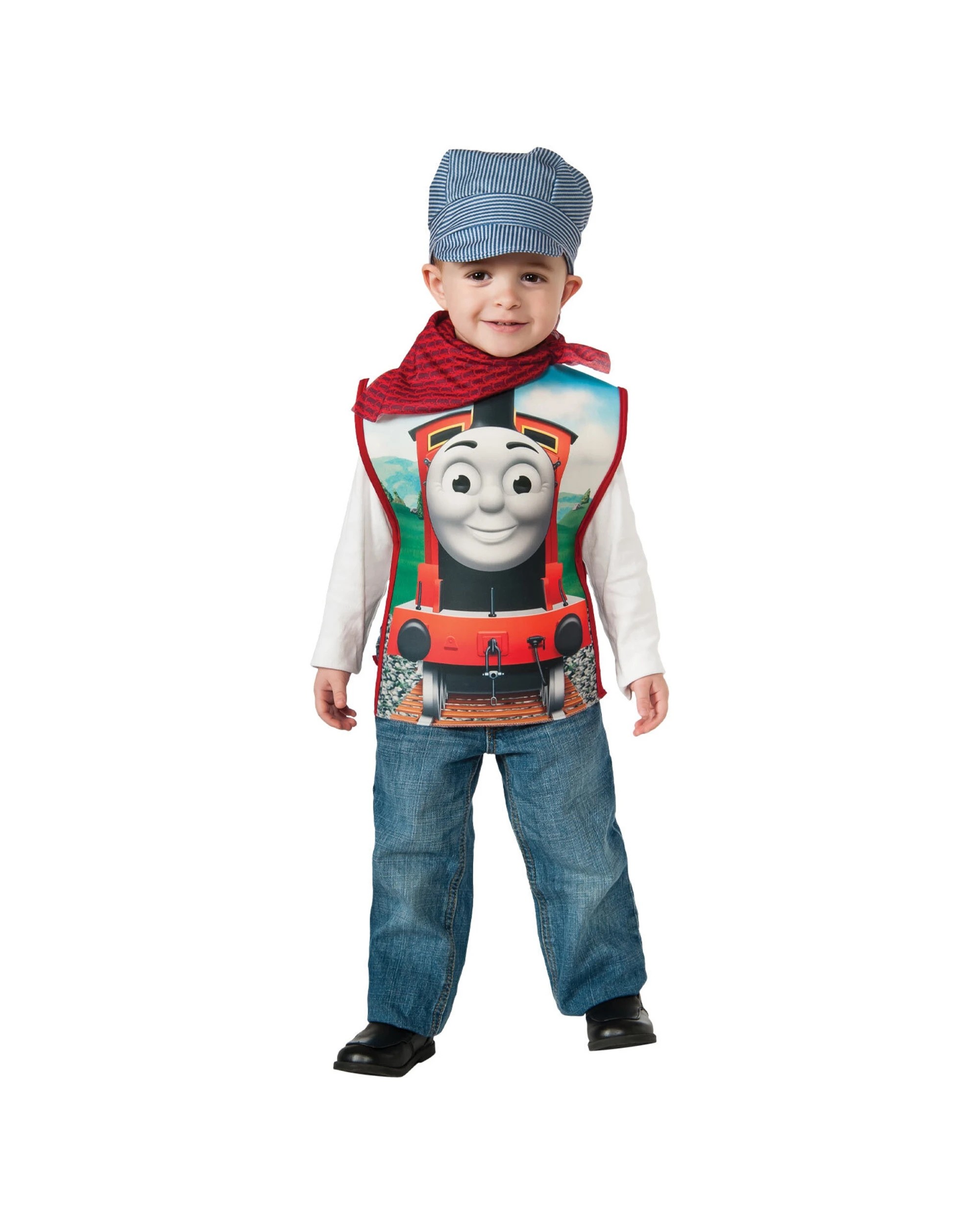 1 Rubies James Thomas The Tank Engine Dress Up Costume Size Toddler - Red, 1 of 3