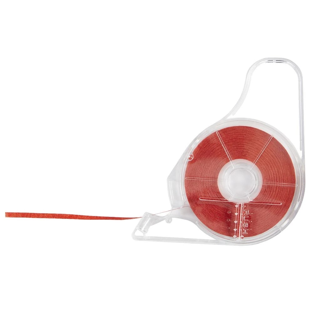 2 J.Burrows Adhesive Grid Tape Red 3mm x 20m, 2 of 2