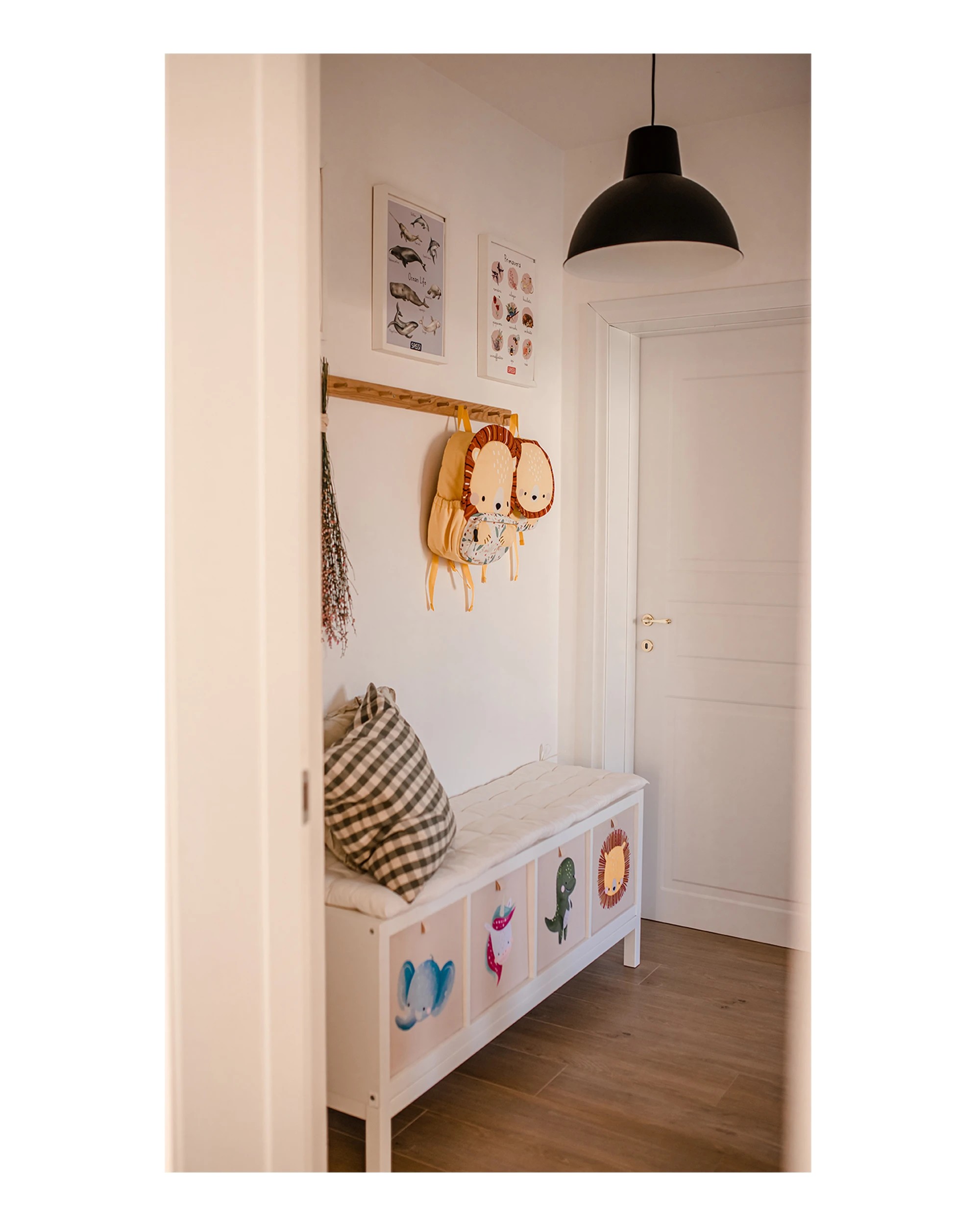 3 Sassi Storage Square Box Chewy The Elephant Foldable For Shelves 33 x 33 x 33 cm - Blue, 3 of 4