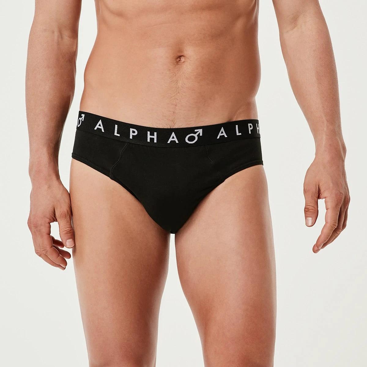 3 5 Pack Attached Elastic Hipster Briefs BLACK, 3 of 7
