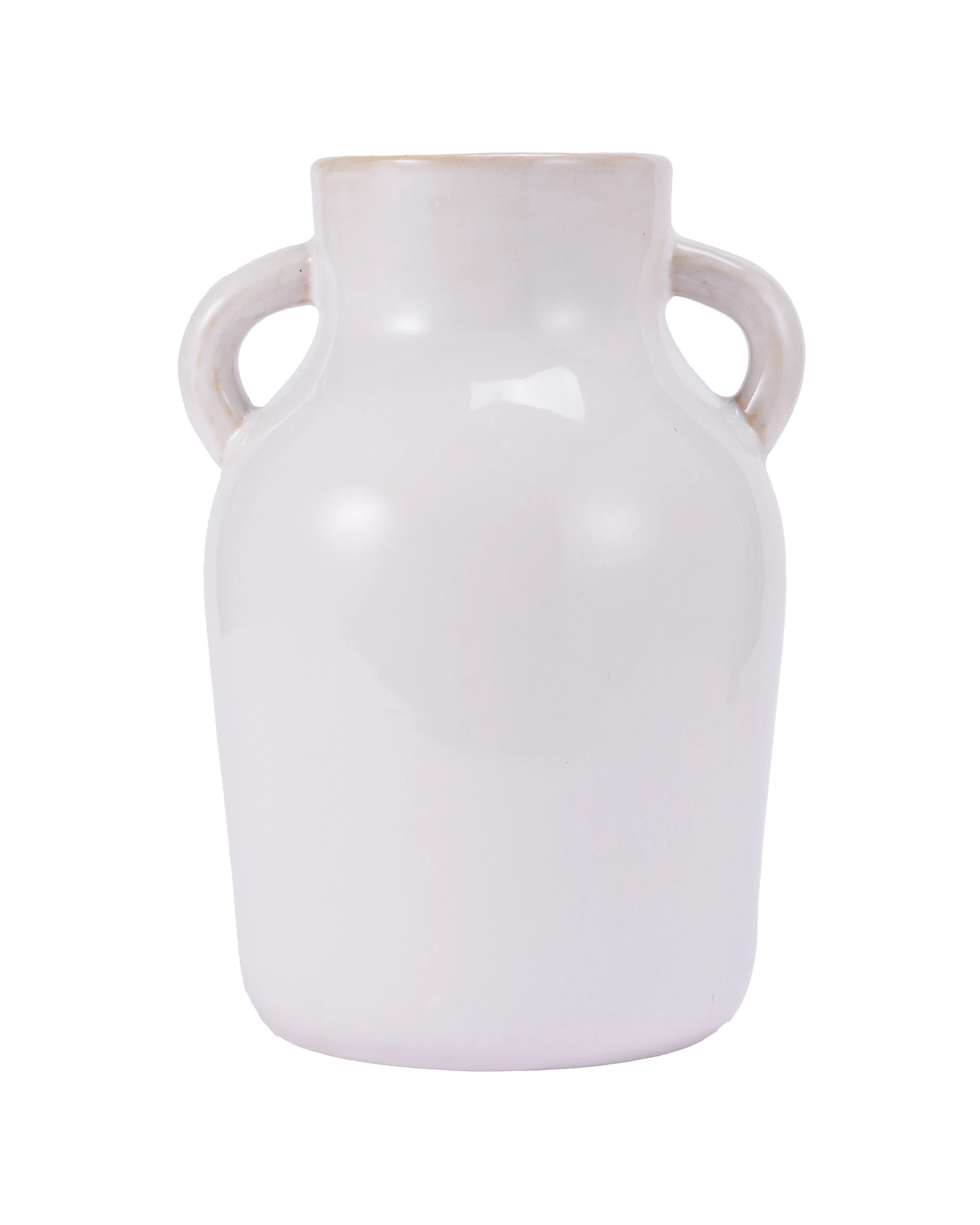 2 Milk Look Glazed Urn Vase, 2 of 5