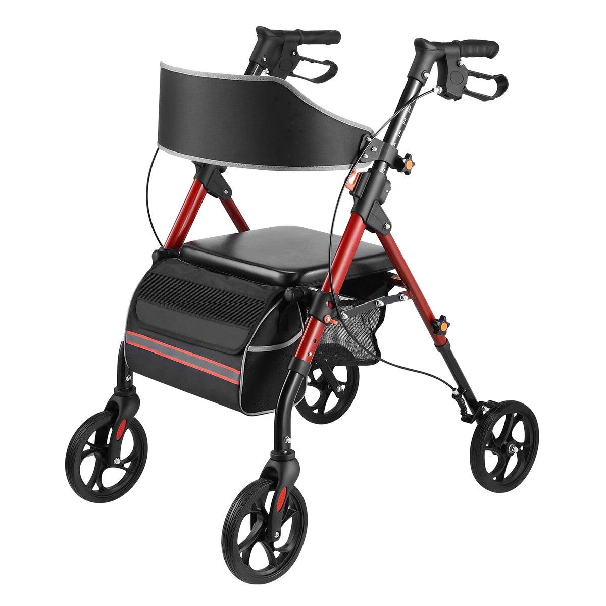 1 AUSWAY Rollator Walker with Seat 4 Wheel Seniors Elderly, 1 of 1