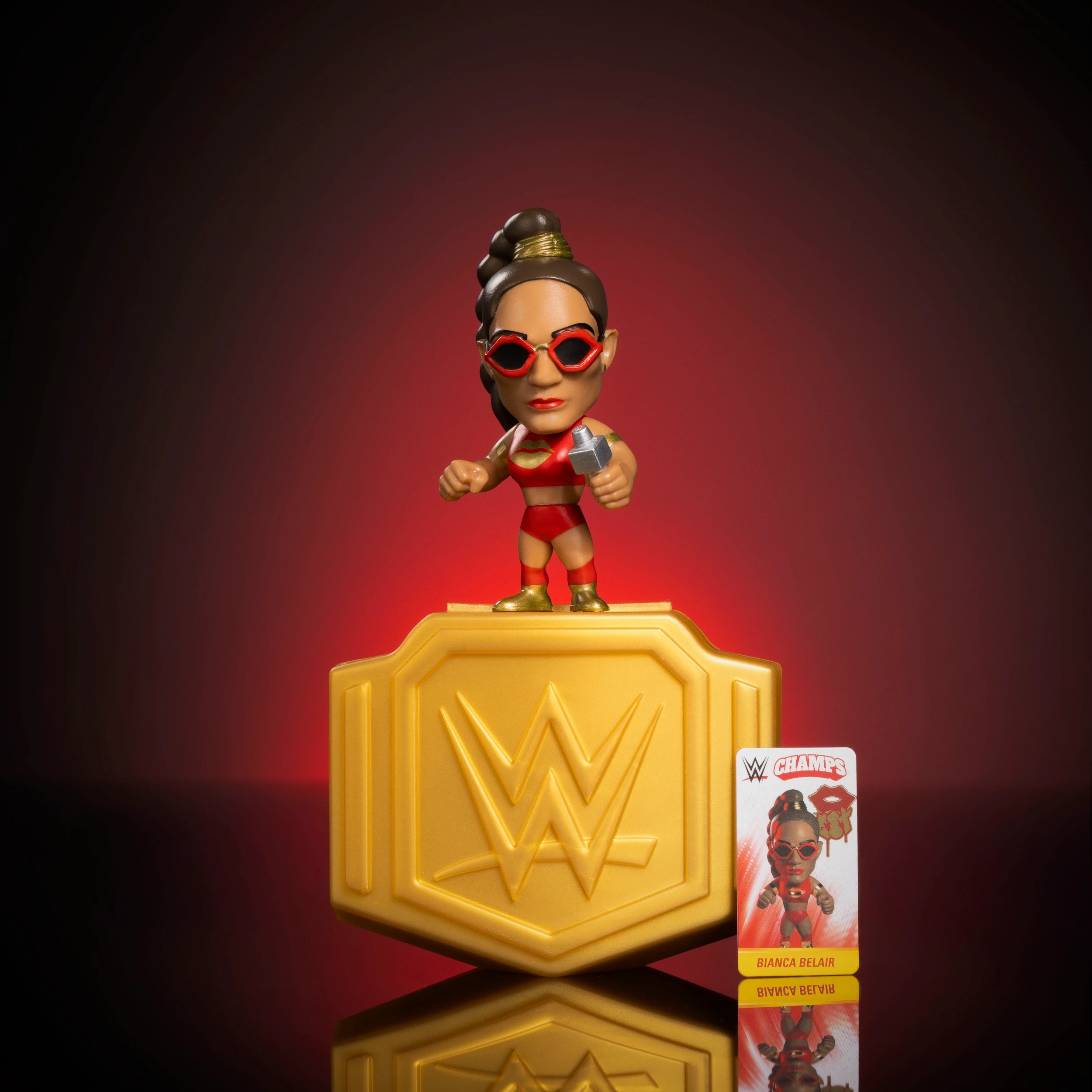 6 WWE Pop N Lock Champs - Assorted, 6 of 10