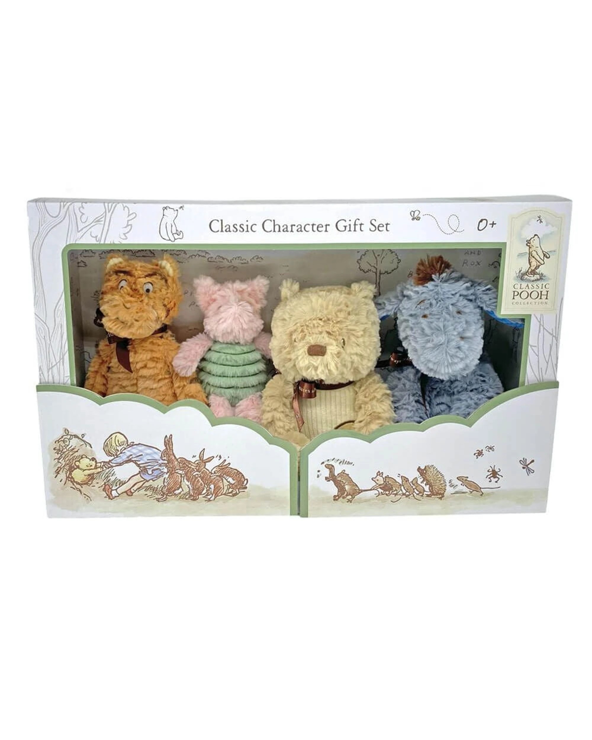 1 Winnie the Pooh Classic Collection Character Plush Gift Set, 1 of 2