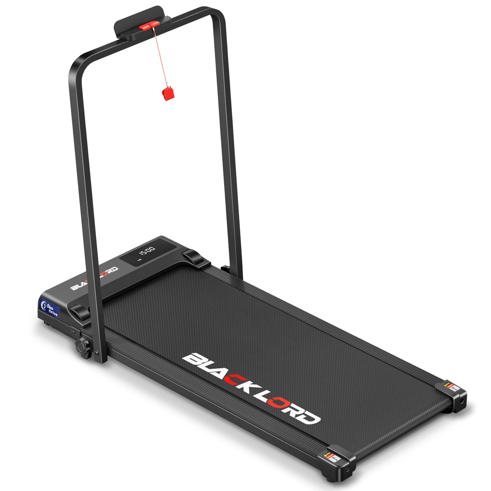1 Black Lord Treadmill Electric Walking Pad Under Desk Home Gym Fitness Incline - Black, 1 of 10