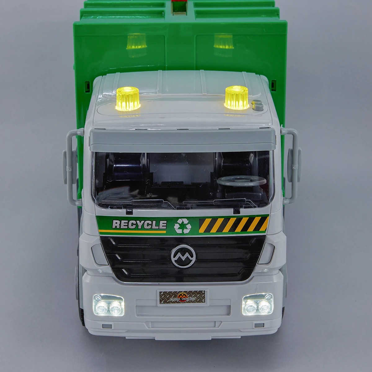 8 Lights & Sounds Garbage Truck, 8 of 10