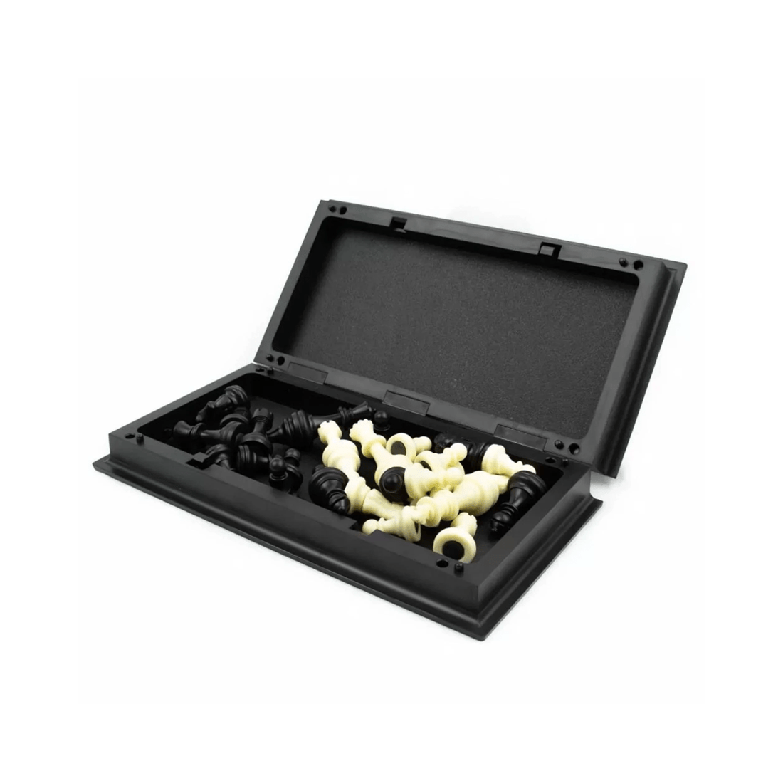 3 Lets Play Distribution LPG Classics Plastic Magnetic Travel Chess Set with 20cm Foldable Board, 3 of 6