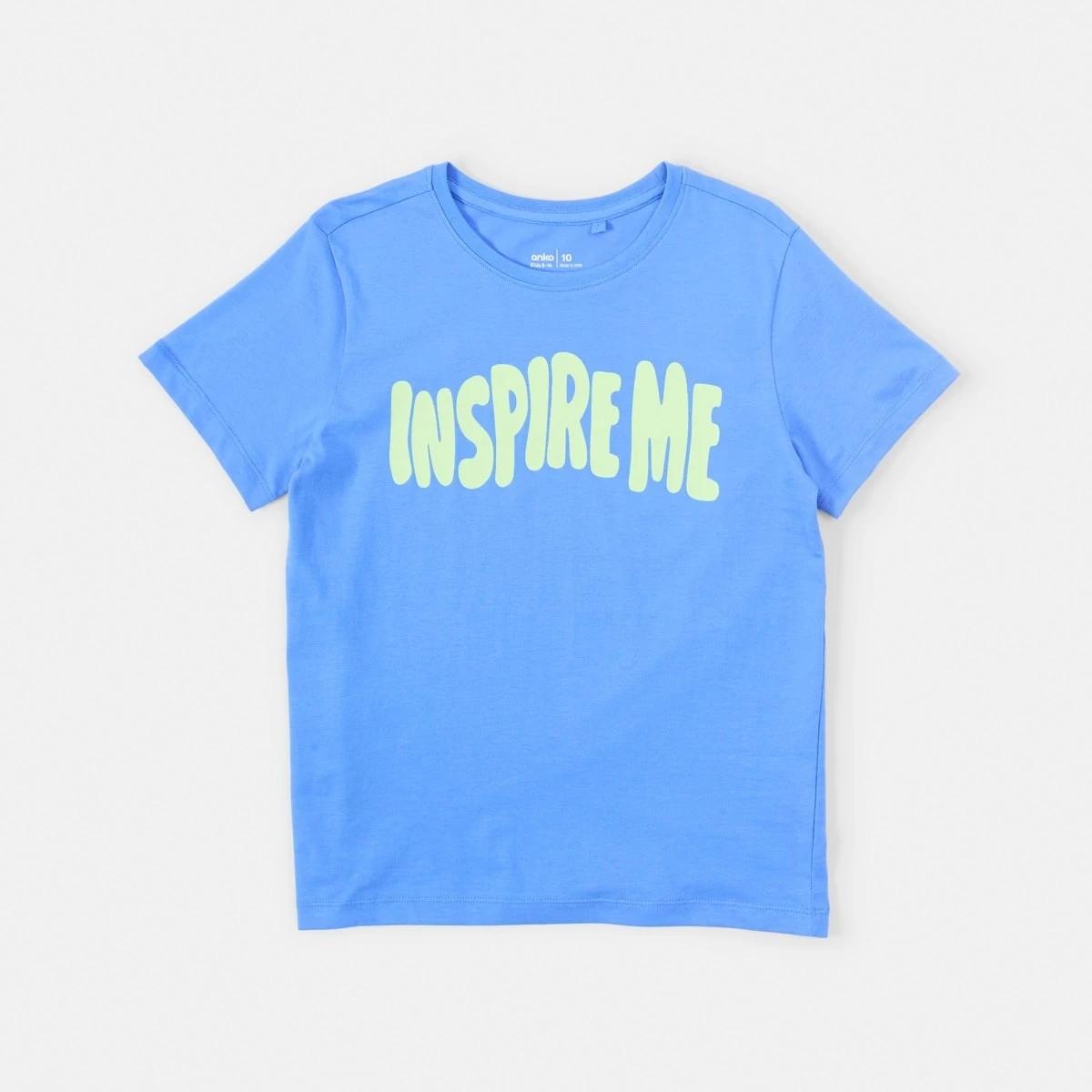 7 Short Sleeve Print T-shirt Blu Inspo, 7 of 8