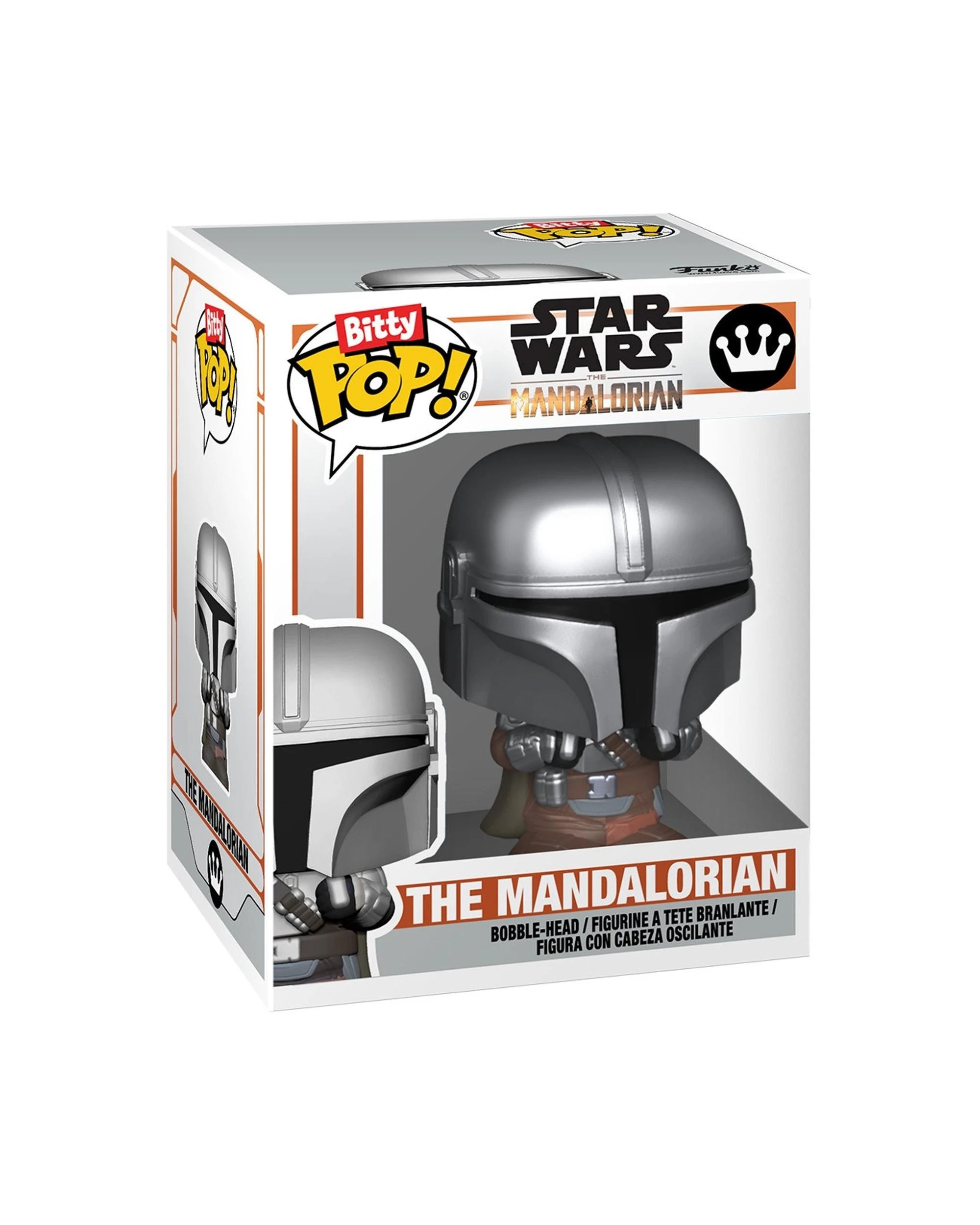 2 Star Wars The Mandalorian in N1 Starfighter - With Grogu -  Bitty POP! Ride Funko POP! Vinyl, 2 of 3
