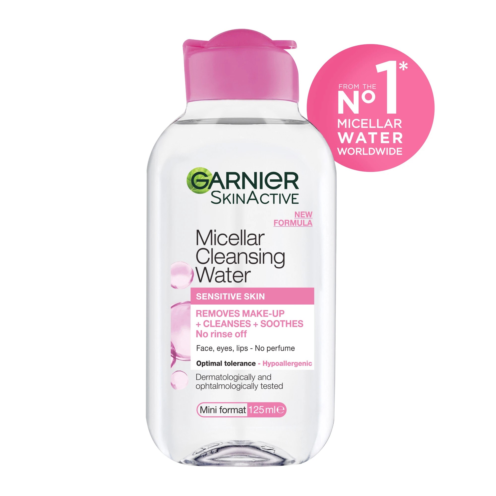 1 Garnier Skin Naturals Micellar Cleansing Water 125ml, 1 of 10