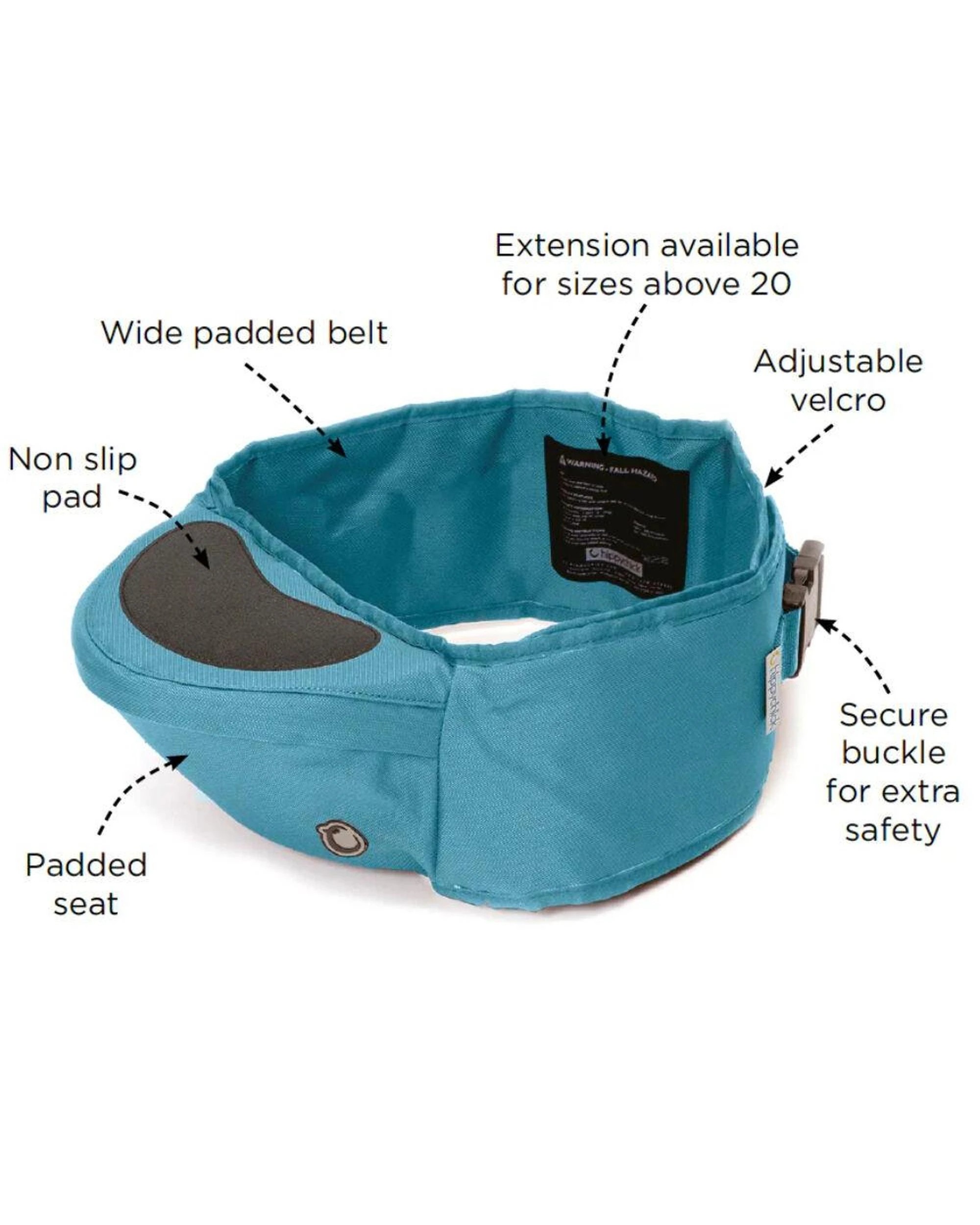 7 Hippychick Hipseat  Black, 7 of 7