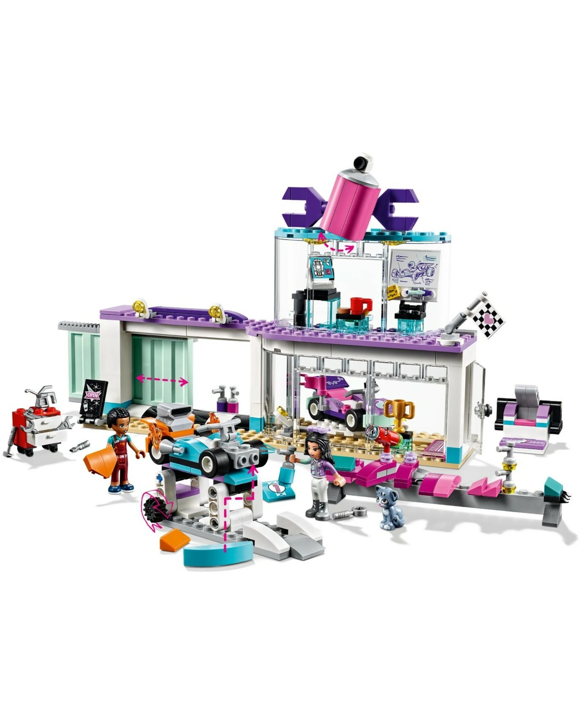 1 LEGO 41351 Creative Tuning Shop: Build & Customize Go-Karts, 1 of 3