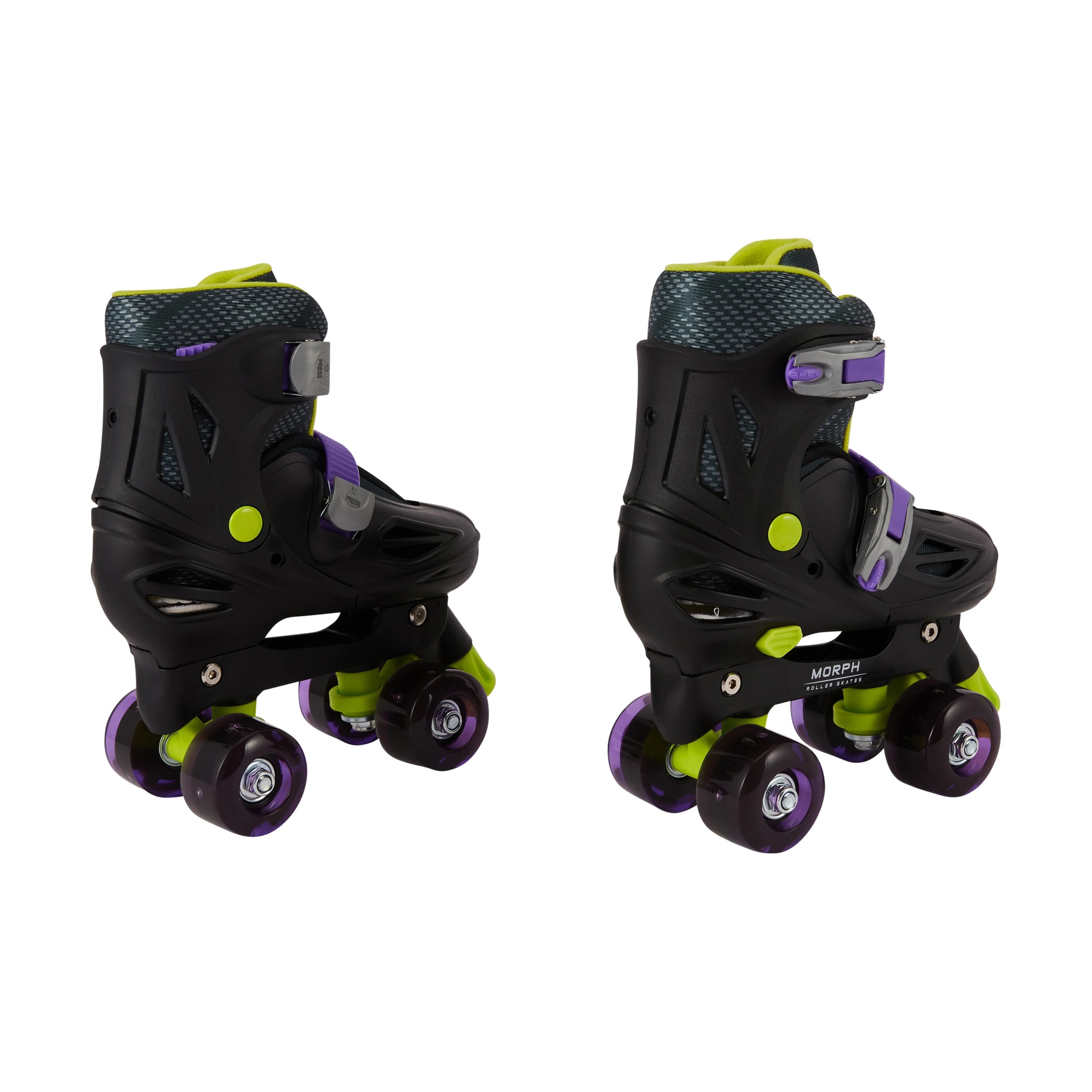 3 Inline and Roller Combo Skates - Black, Size 12 to 2, 3 of 10