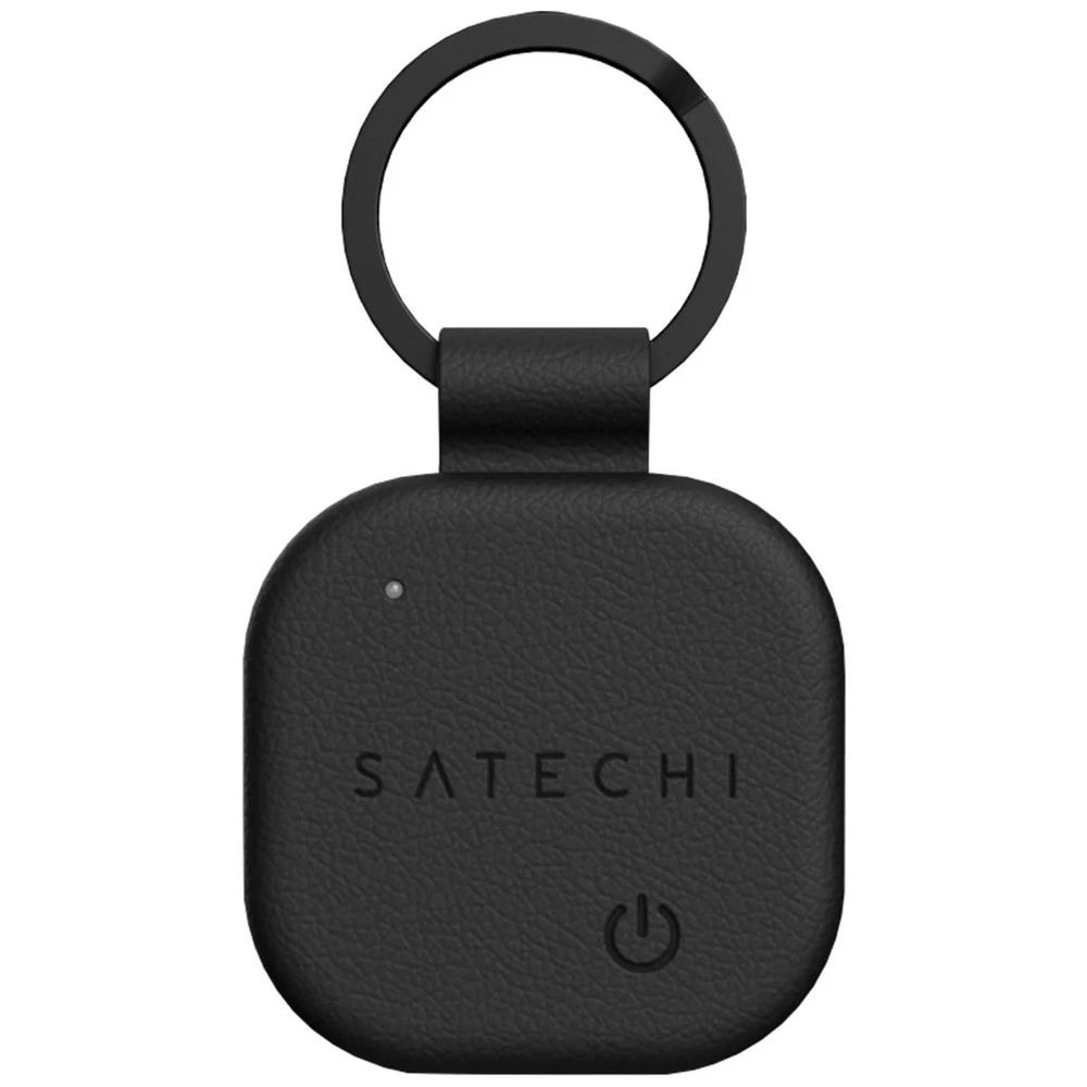 1 Satechi FindAll Vegan Leather Keychain Black, 1 of 4