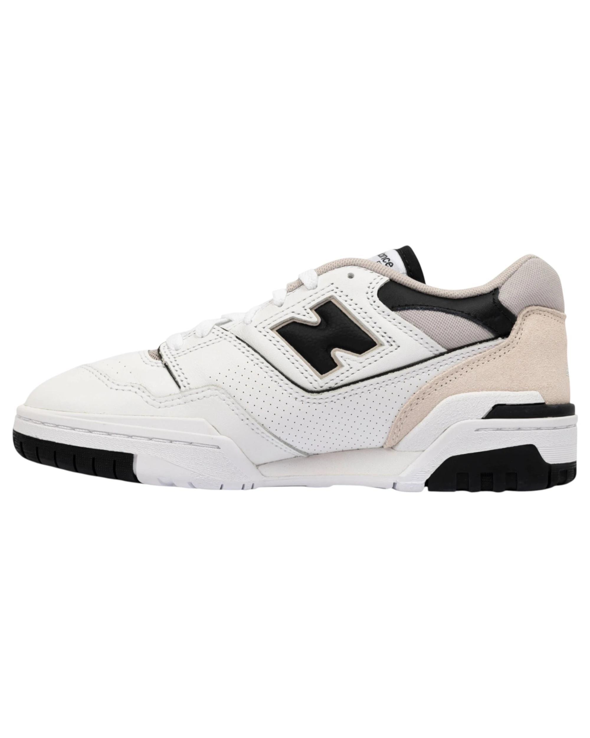 2 New Balance Mens 550 White/ Black Athletic Shoes WHITE/BLACK, 2 of 4