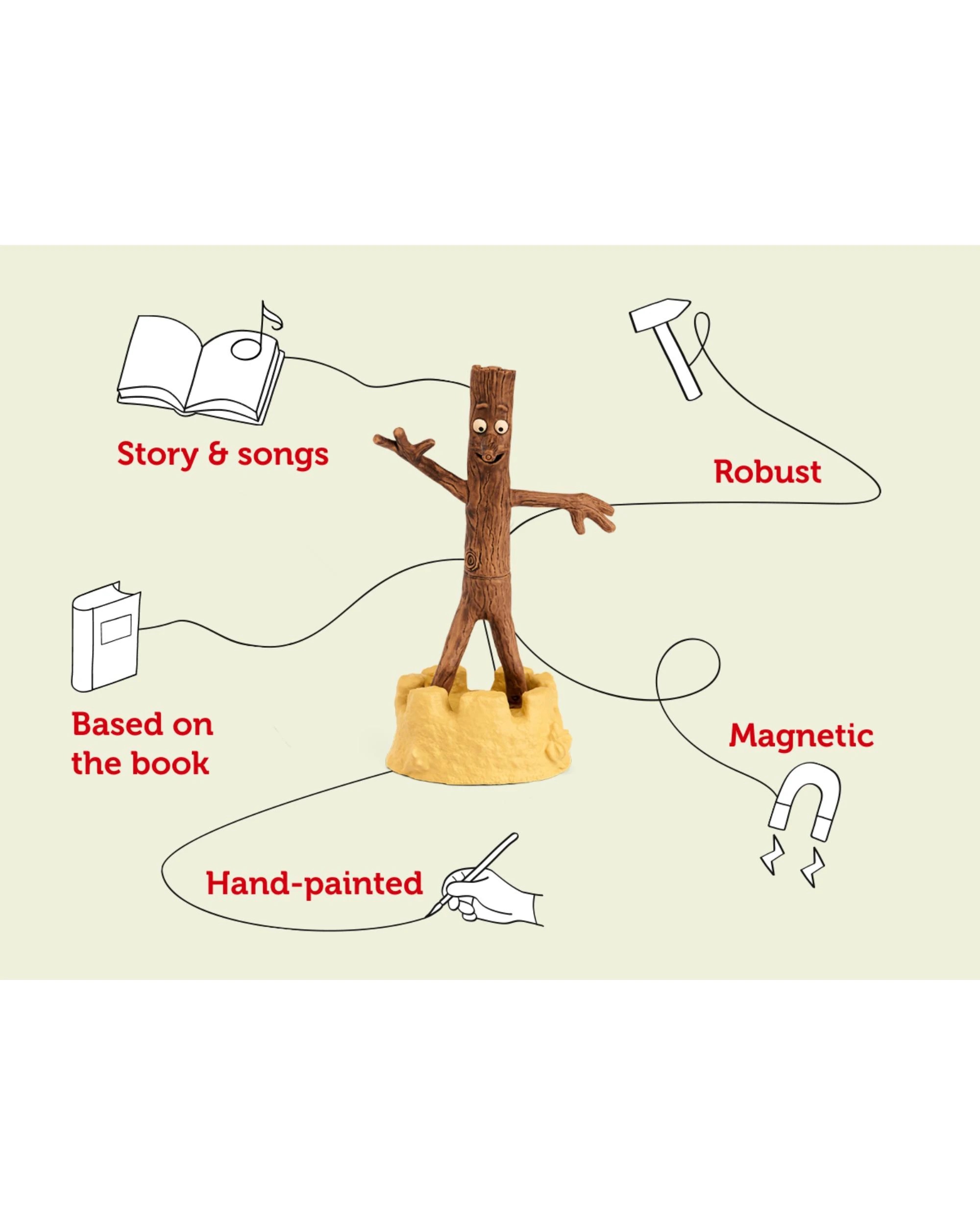 3 Tonies  Julia Donaldson - Stick Man Tonie Audio Character - Multi, 3 of 6