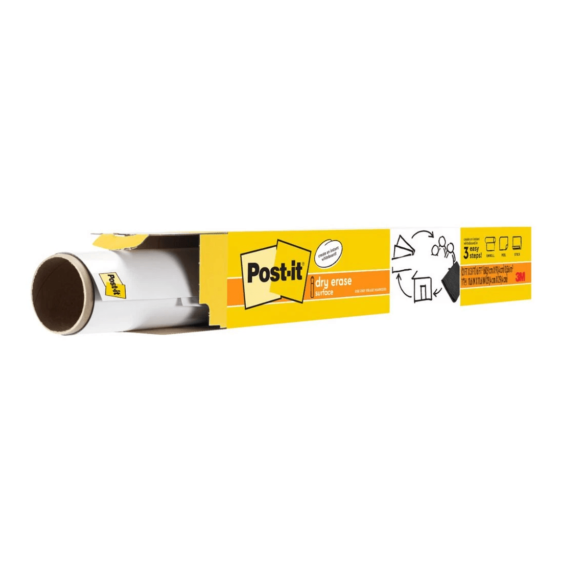 1 Post-it Dry Erase Adhesive Surface 900 x 600mm, 1 of 1