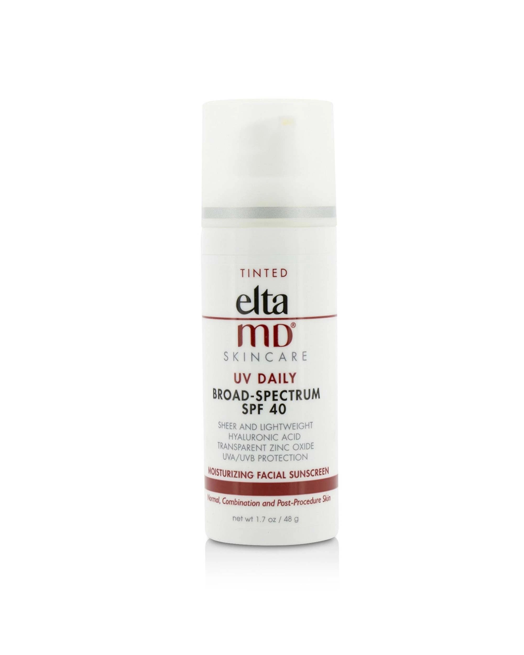 2 EltaMD UV Daily Moisturizing Facial Sunscreen SPF 40 - For Normal, Combination & Post-Procedure Skin - Tinted  48g/1.7oz, 2 of 3