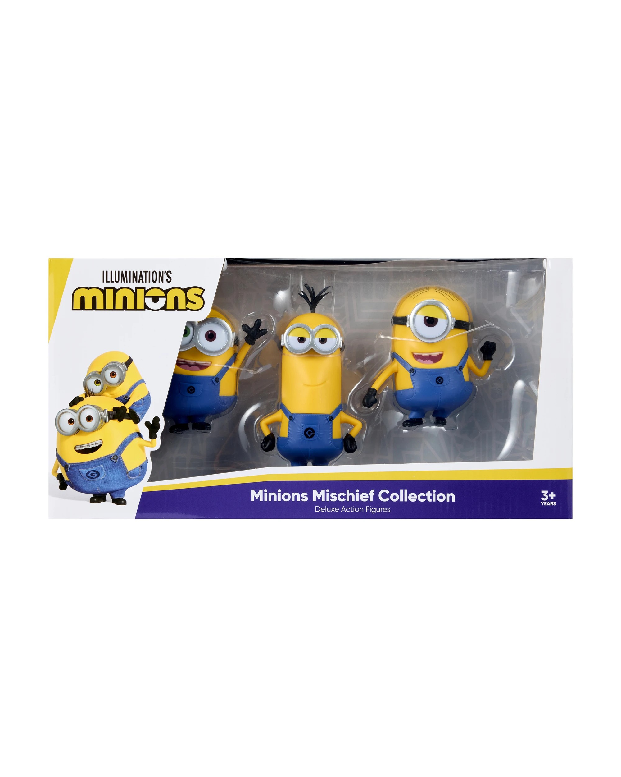 1 3 Pack Illumination's Minions Mischief Collection Deluxe Action Figures, 1 of 6