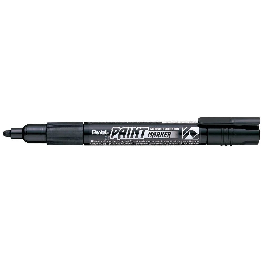 1 Pentel MMP20 Paint Marker Black, 1 of 2