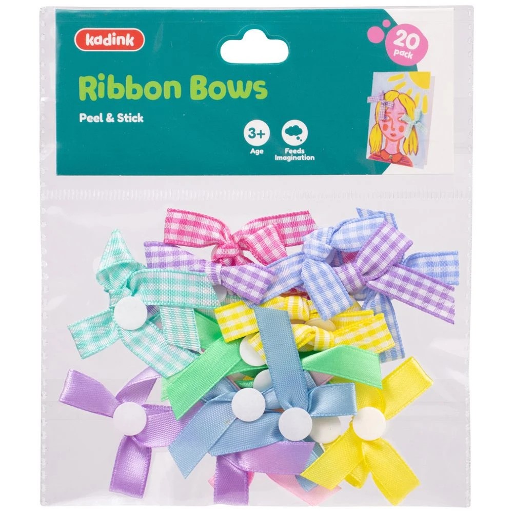 1 Kadink Ribbon Bows Assorted 20 Pack, 1 of 3