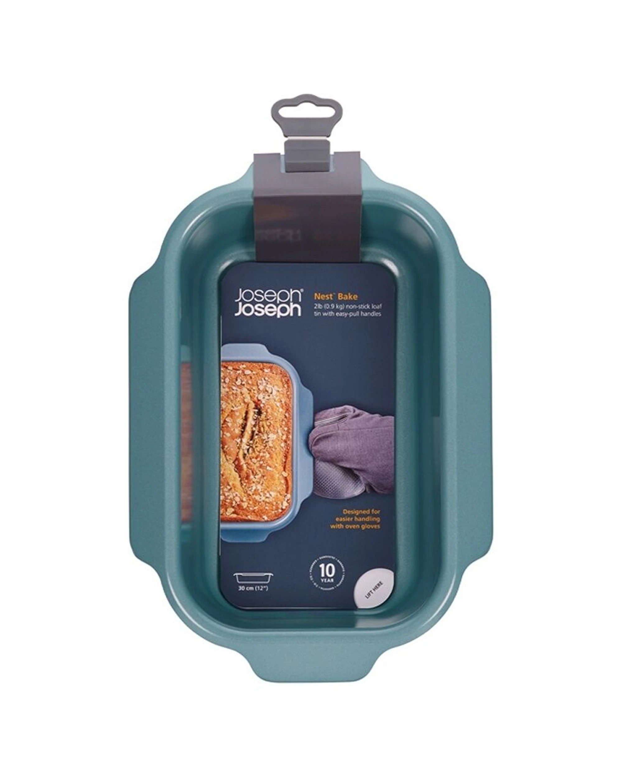 2 Joseph Joseph Carbon Steel Non-Stick Nest Bake Loaf Tin 2lb Ovenproof Easy 2PK - Blue, 2 of 8