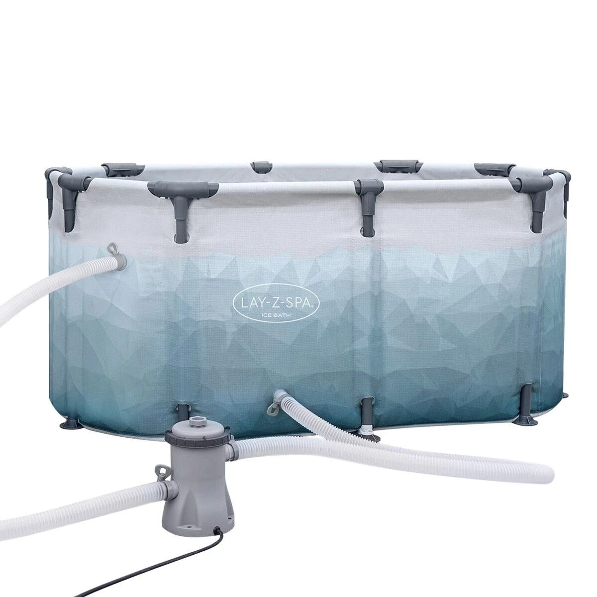 3 Bestway Bathtub Portable Freestanding Recovery Spa Ice Bath Tub Massage Athletes Cold Water Soaking Shower Outdoor, 3 of 7
