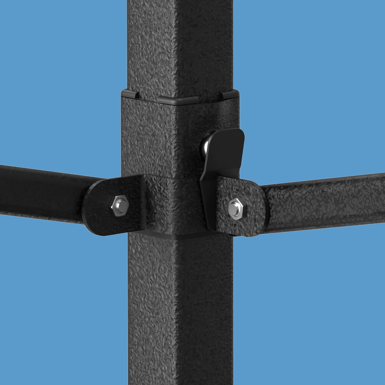 8 Alfordson Gazebo 3x3m Pop Up Marquee 600D Oxford Folding Outdoor Tent - Blue, 8 of 10