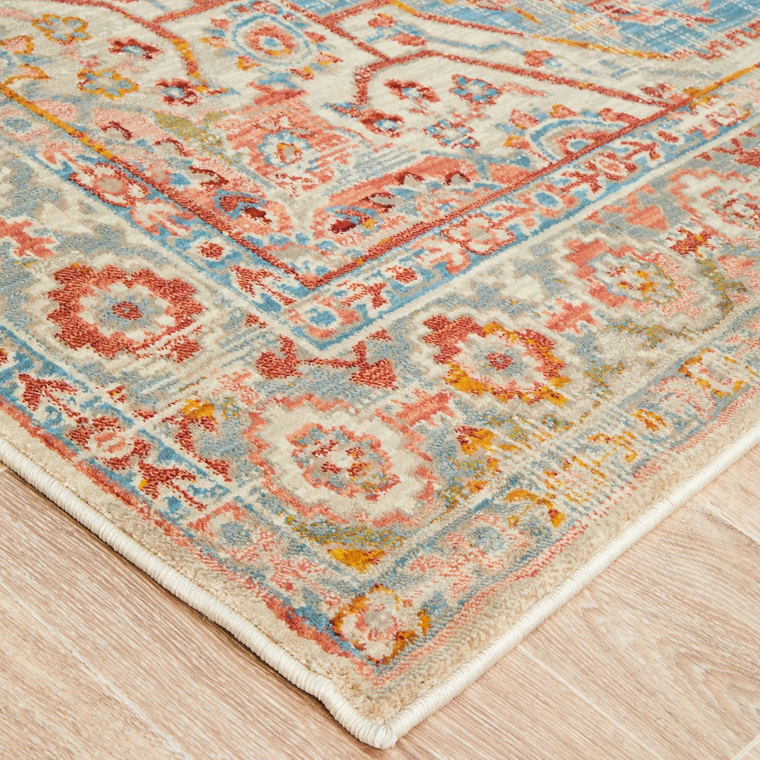 5 Common Ground Rugs Sojourn 110 400x300cm - Extra Extra Large Power Loomed Pet Friendly Floor Rug - Beige, 5 of 9