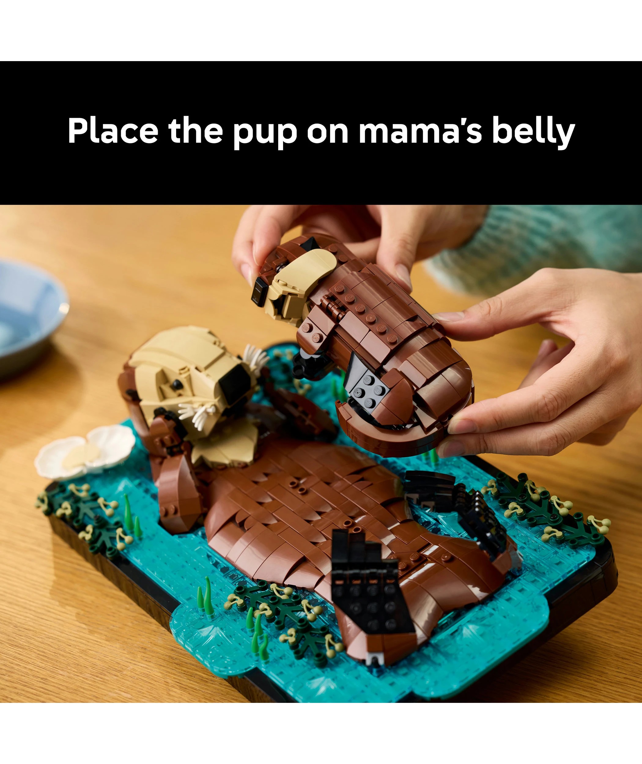 6 LEGO Ideas Floating Sea Otters 21366, 6 of 10