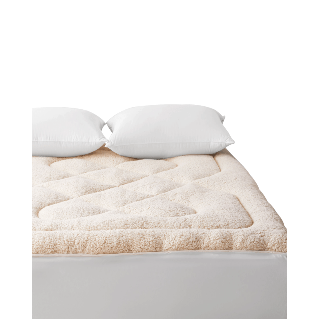 6 Dreamz Wool Mattress Topper Single, 6 of 6