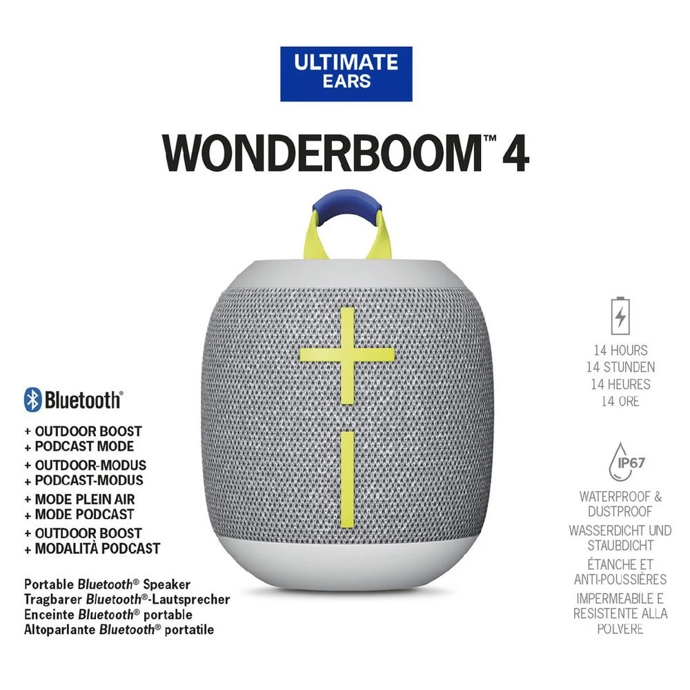 6 Ultimate Ears Wonderboom 4 Grey, 6 of 10