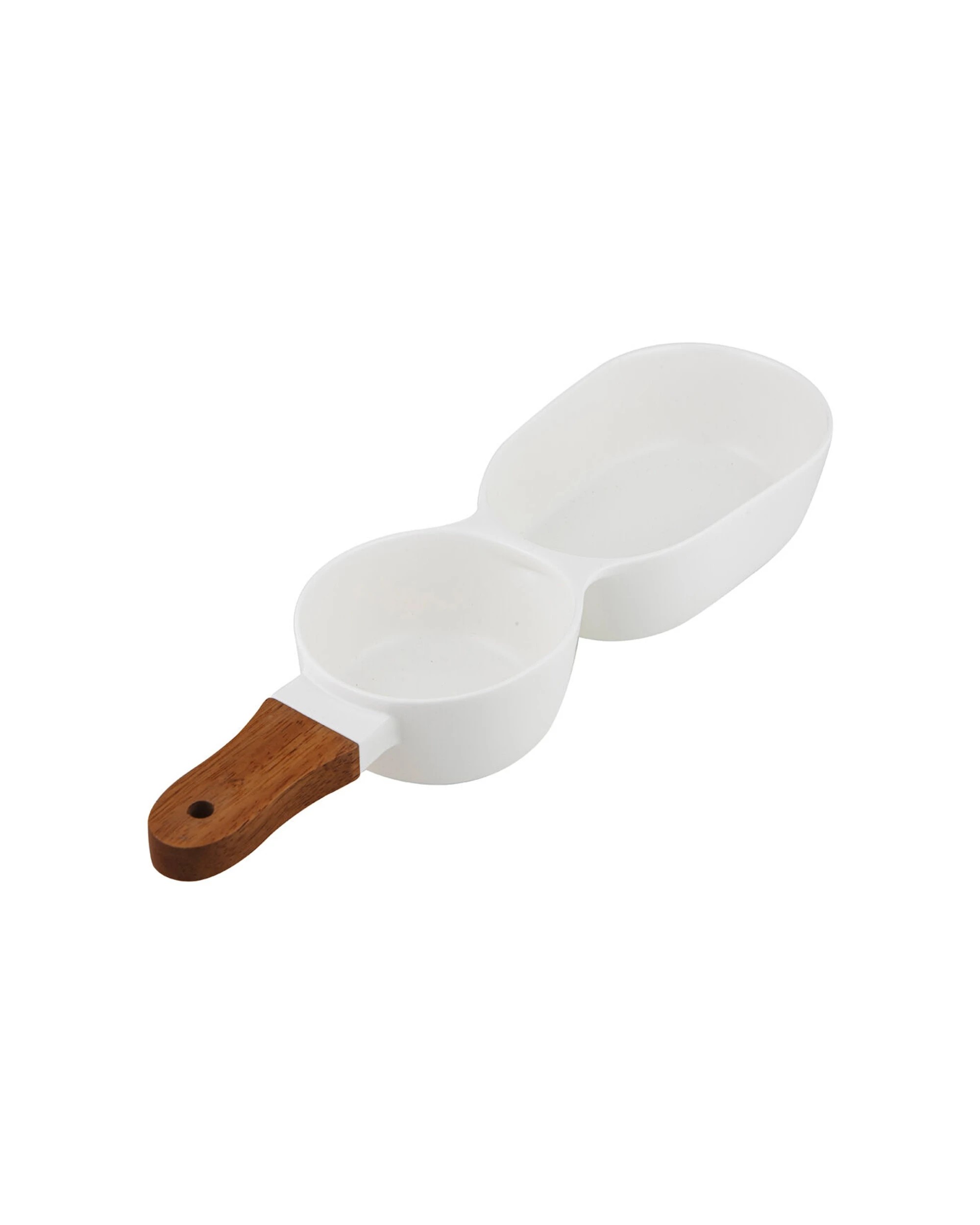1 Ladelle Essentials 2-Part Porcelain Serve Stick 26.5cm - White, 1 of 1