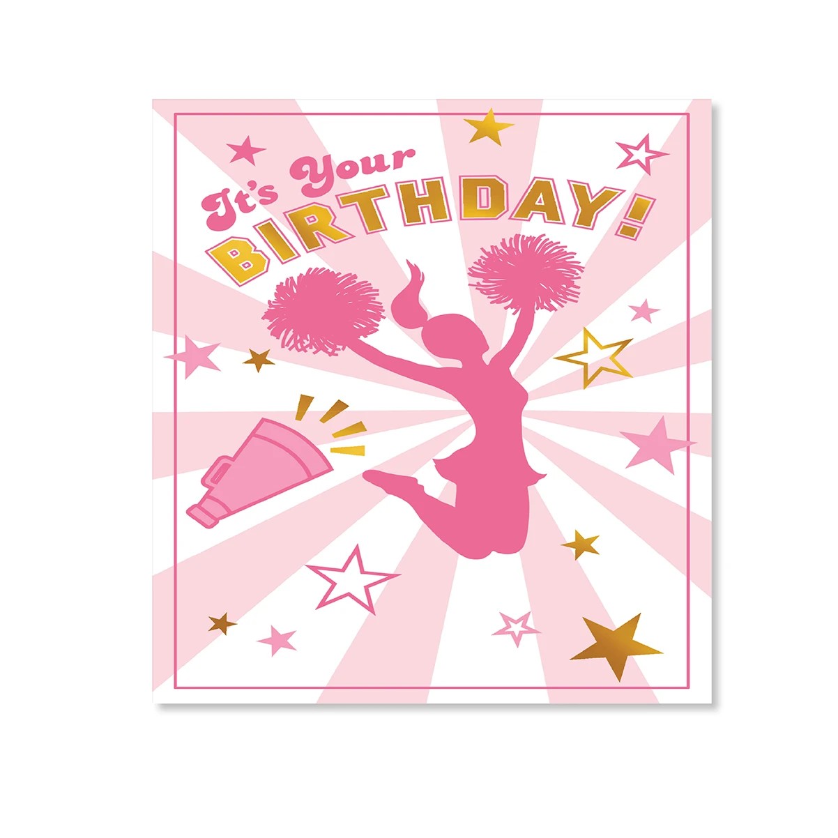 3 Hallmark Birthday Card - Cheerleader, 3 of 3