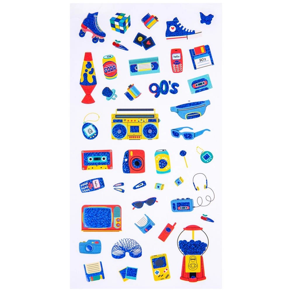 2 Learning Can Be Fun Cool Classics Holographic Stickers, 2 of 3